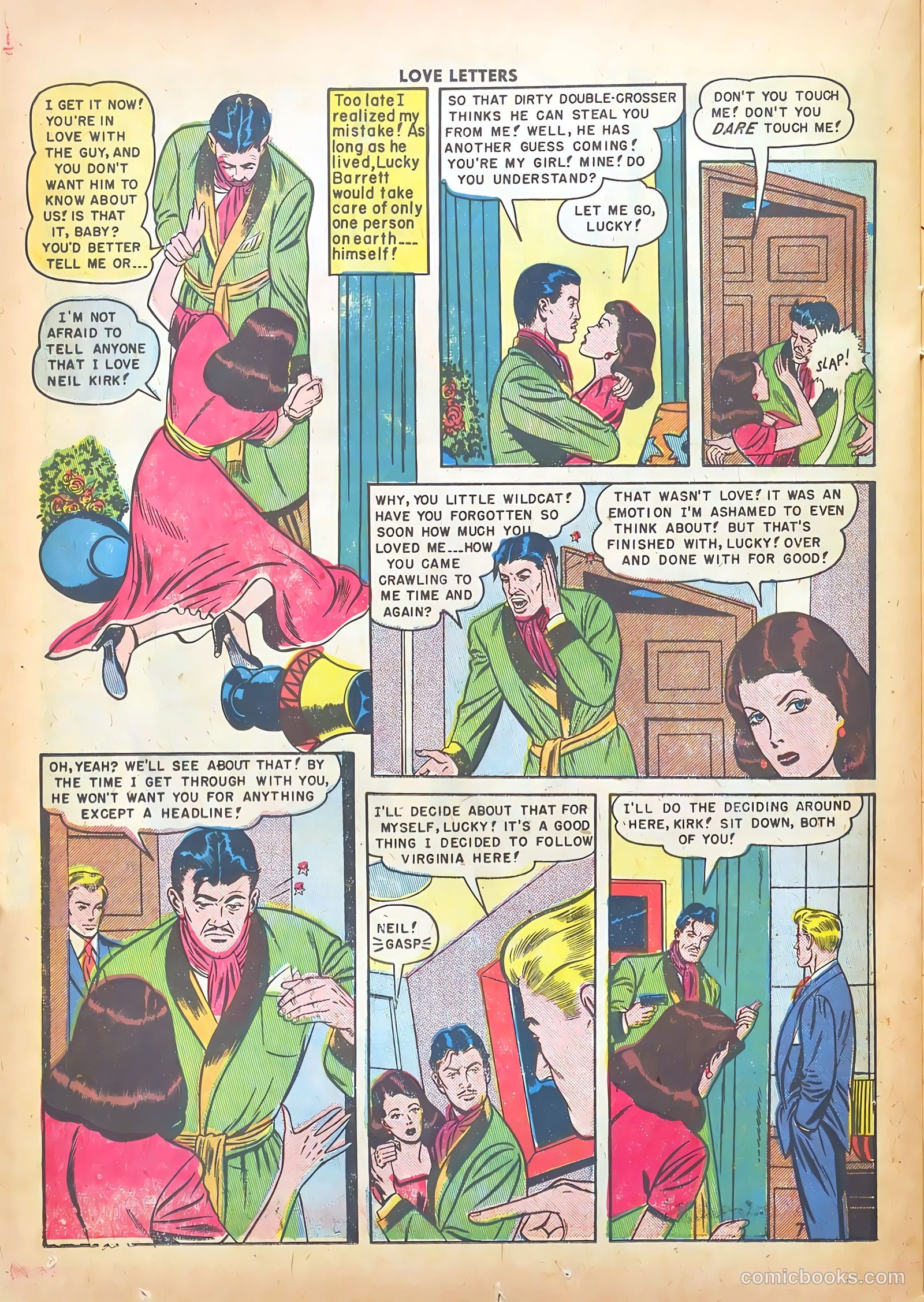 Love Letters #4 (1950) — page 24 of 36