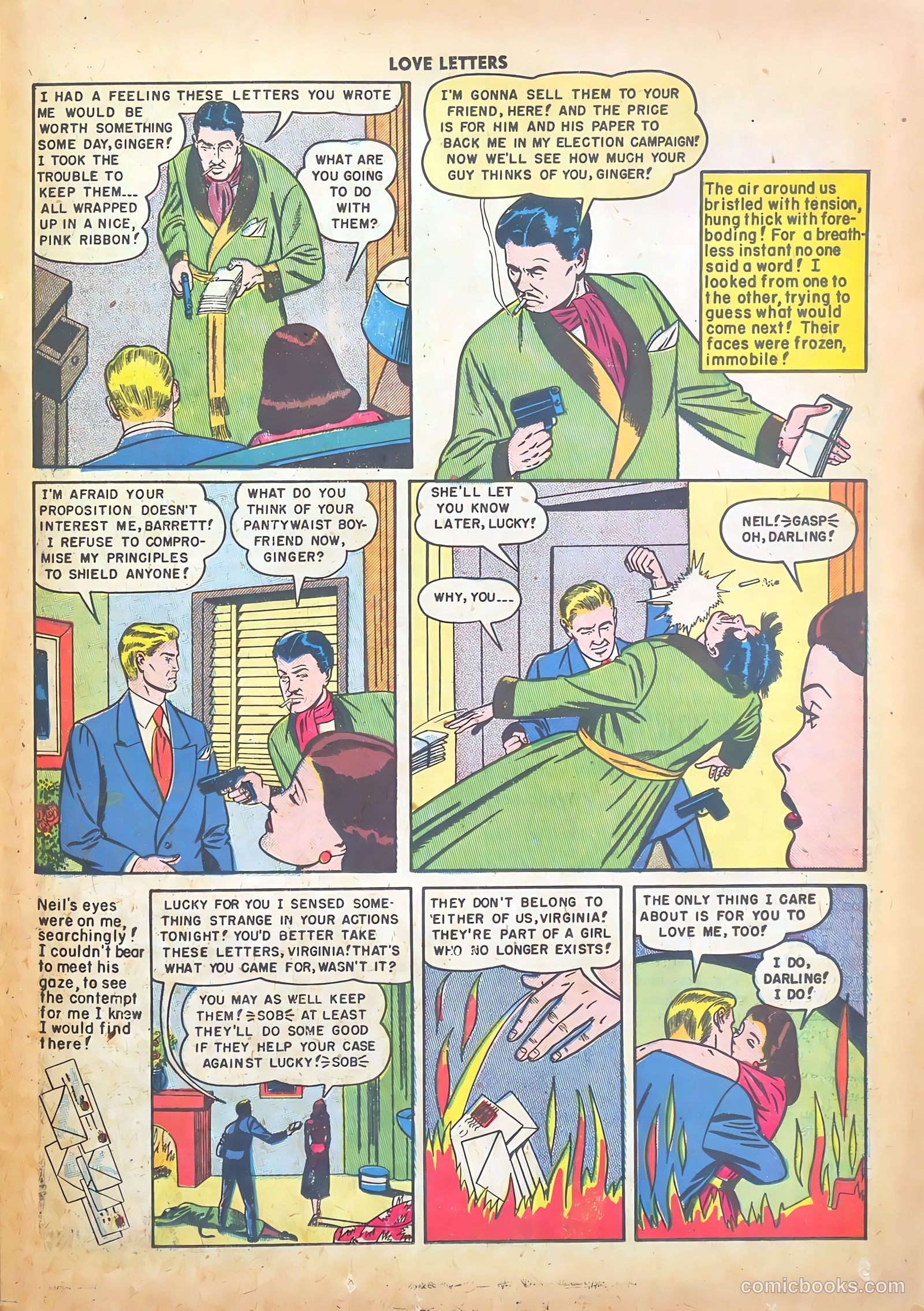 Love Letters #4 (1950) — page 25 of 36