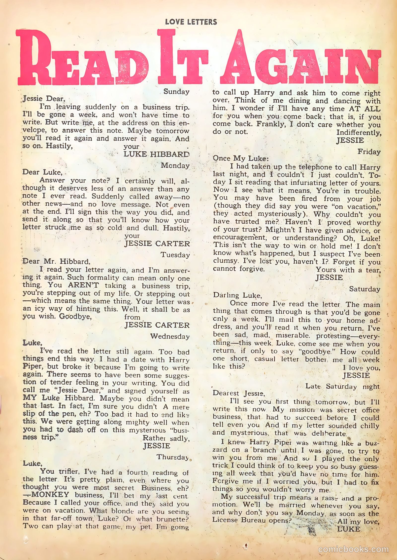 Love Letters #4 (1950) — page 26 of 36
