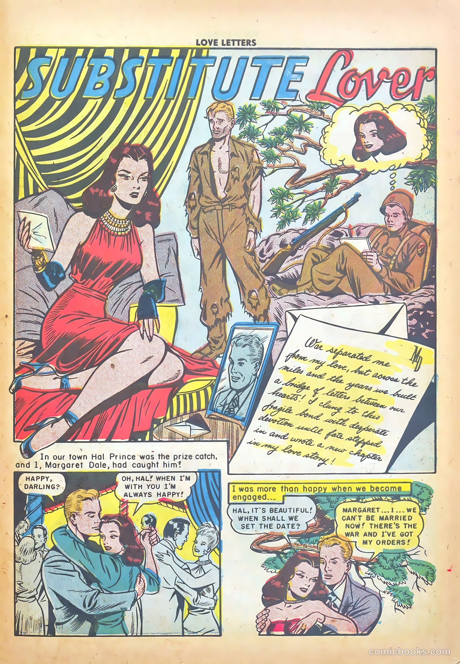 Love Letters #4 (1950) — page 27 of 36