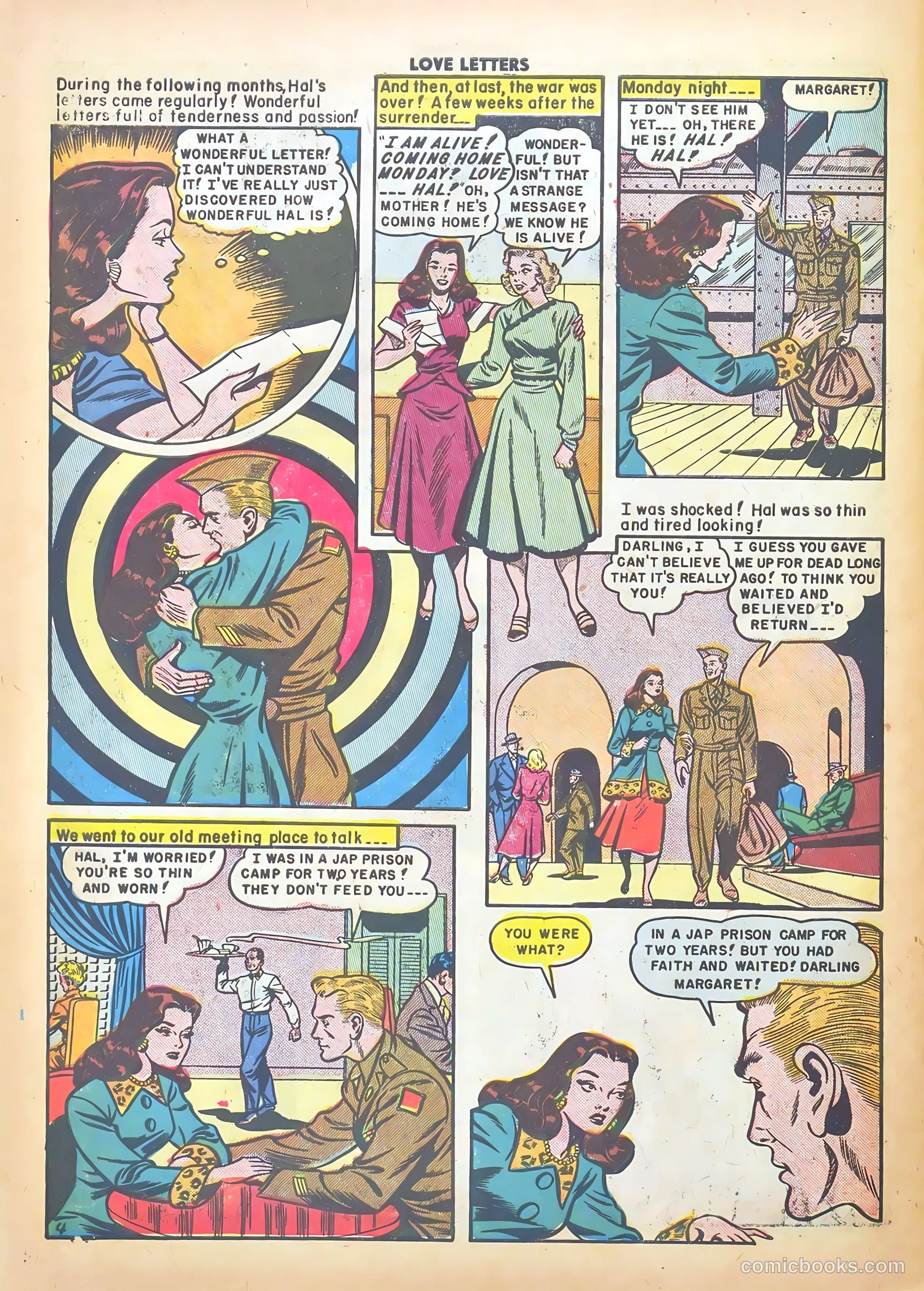 Love Letters #4 (1950) — page 30 of 36