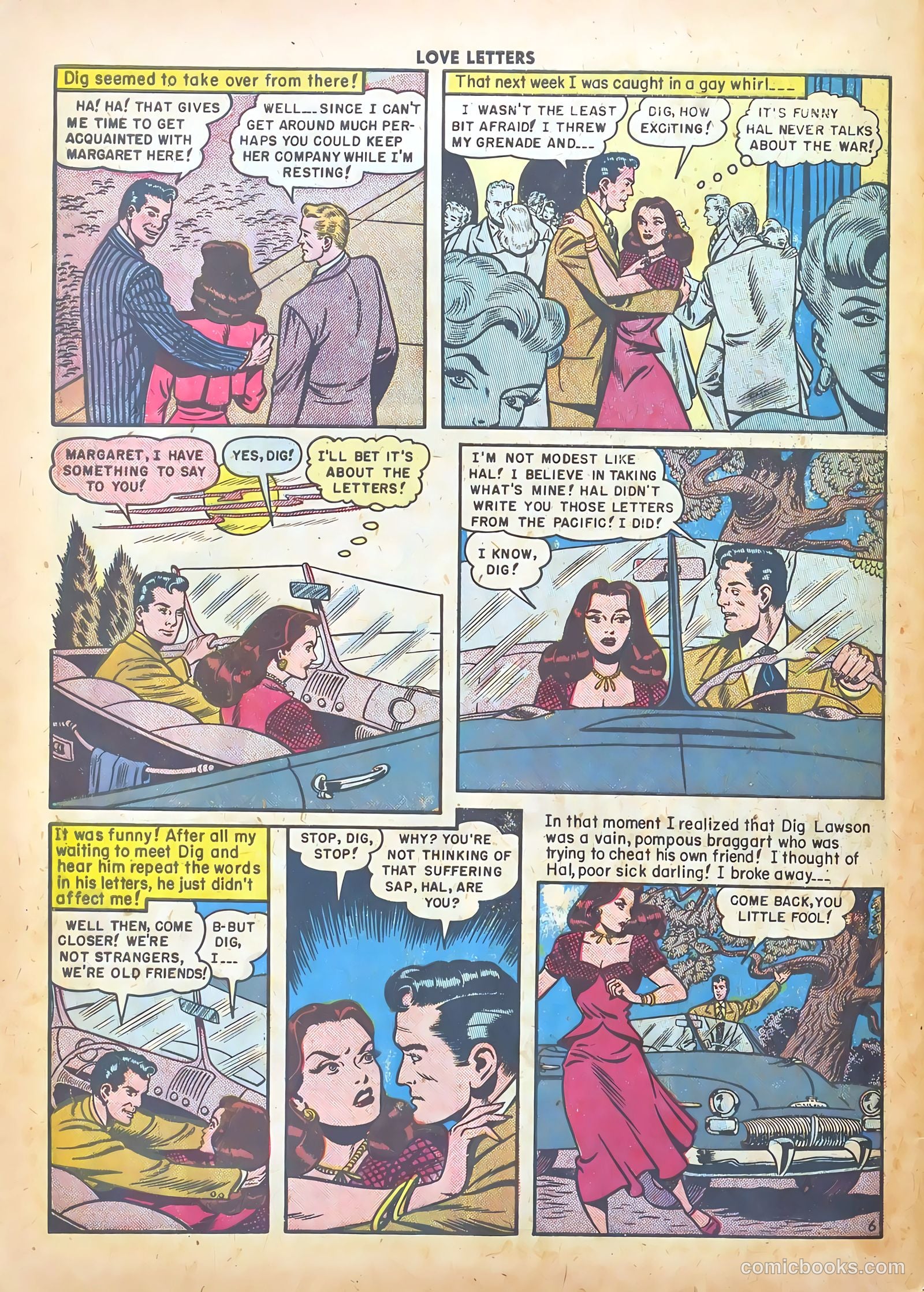 Love Letters #4 (1950) — page 32 of 36