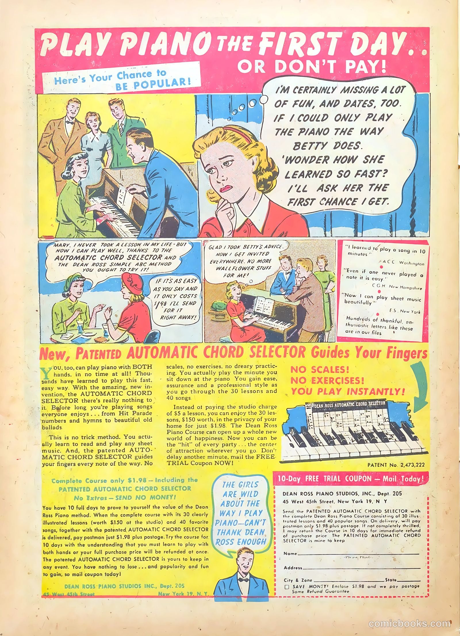 Love Letters #4 (1950) — page 34 of 36