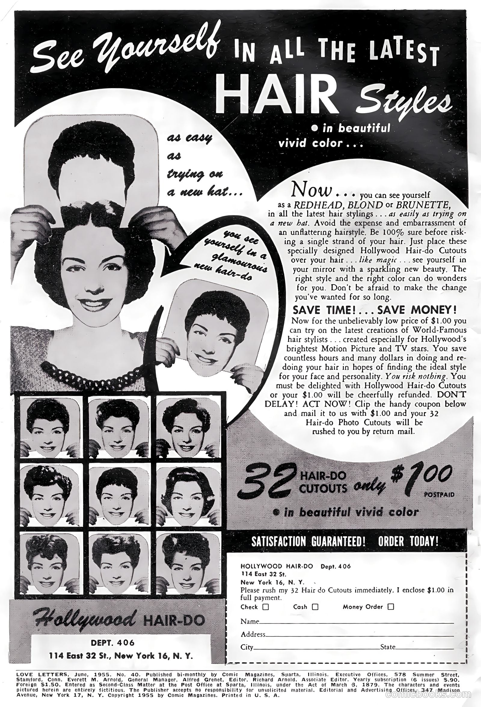 Love Letters #40 (1955) — page 2 of 36