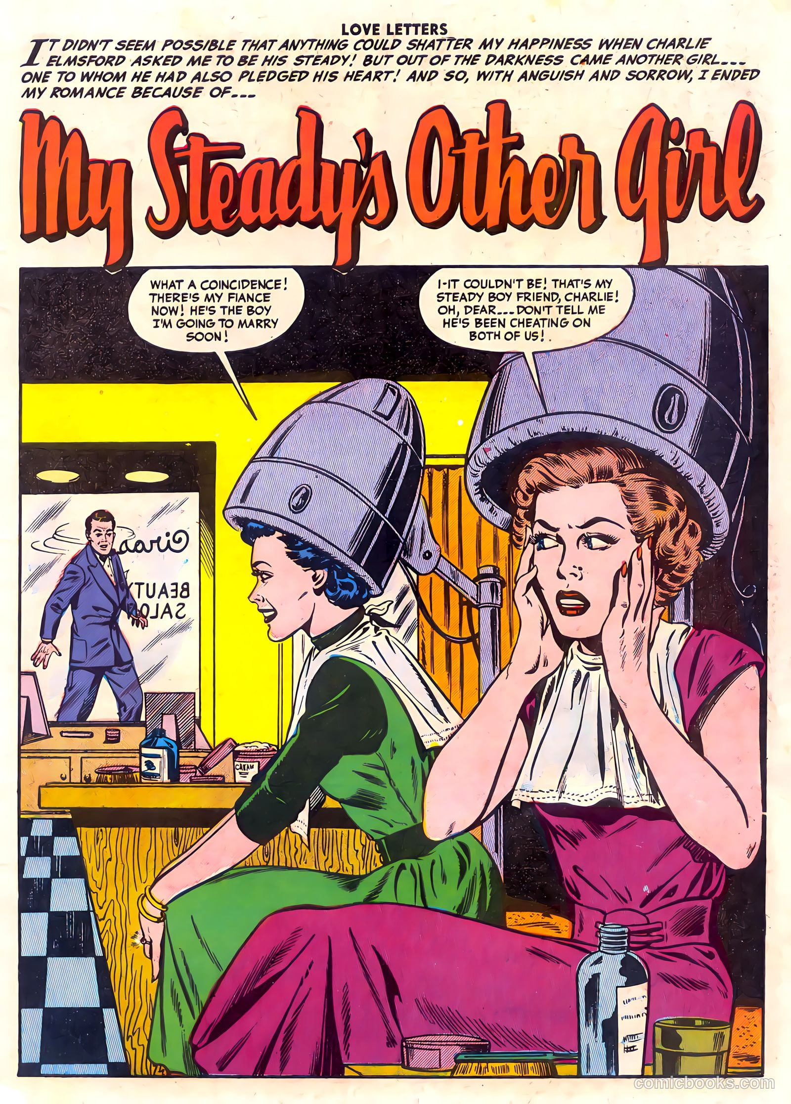 Love Letters #40 (1955) — page 3 of 36
