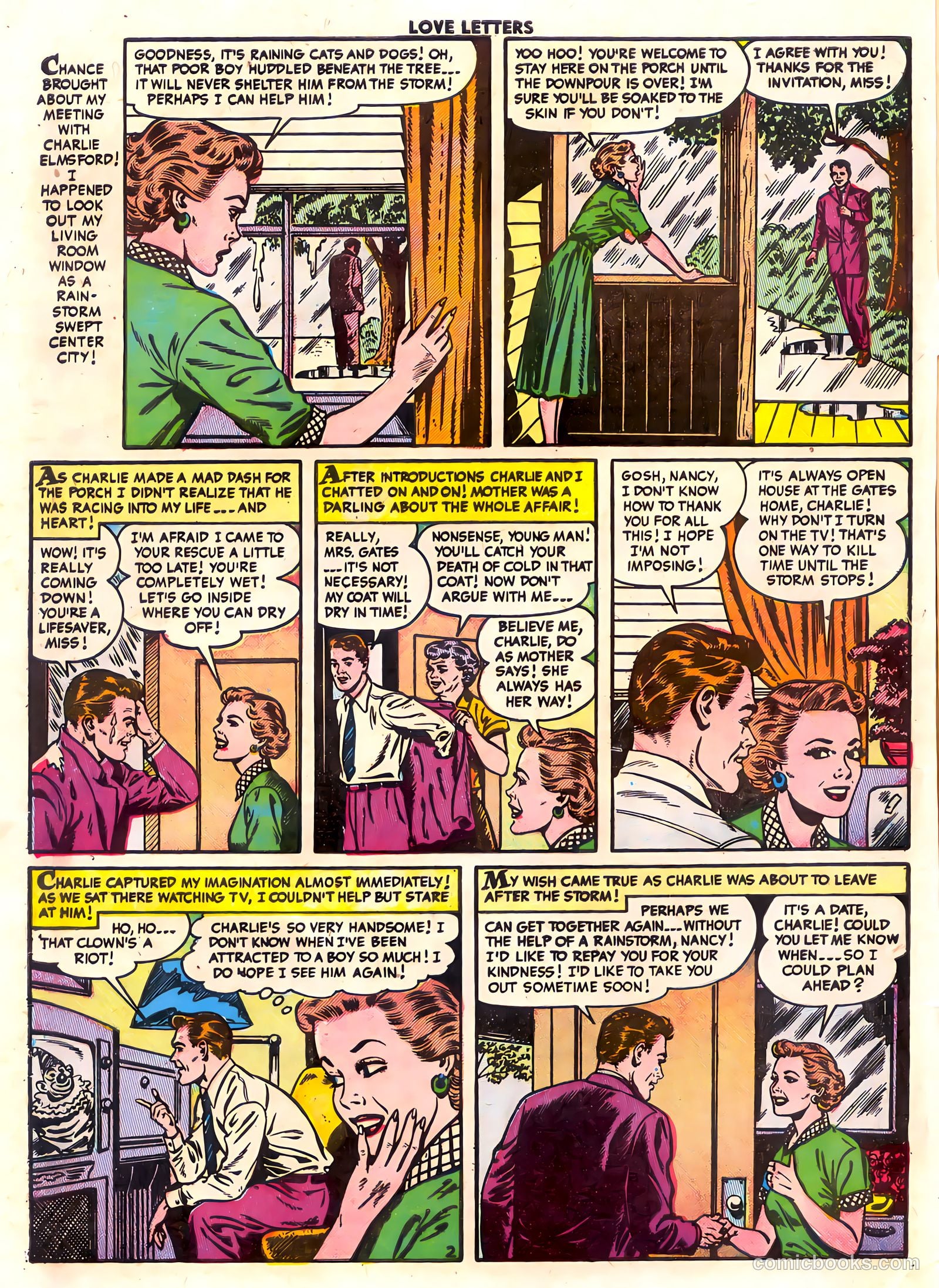 Love Letters #40 (1955) — page 4 of 36