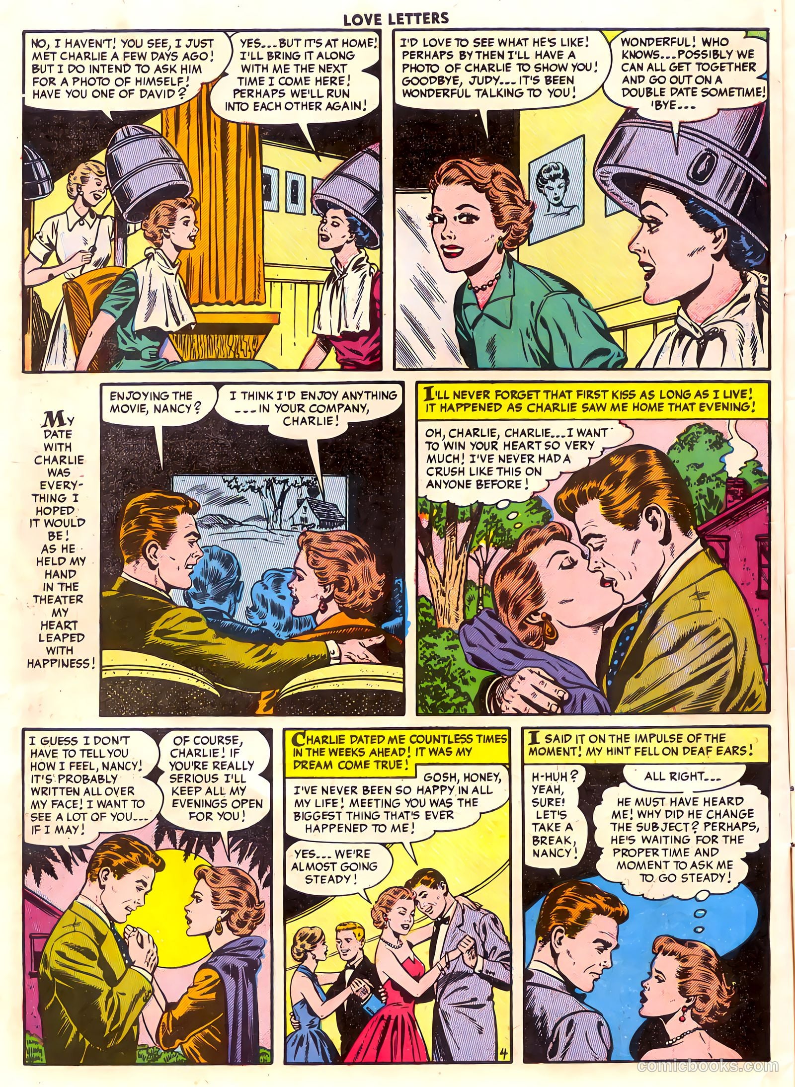 Love Letters #40 (1955) — page 6 of 36