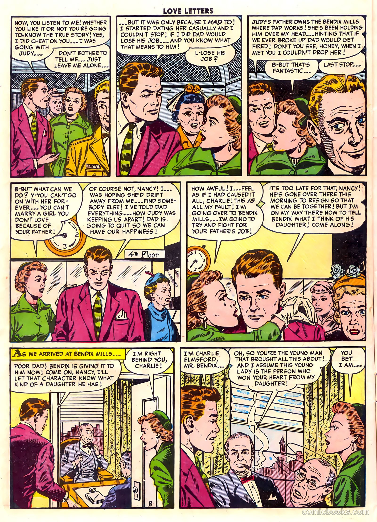 Love Letters #40 (1955) — page 10 of 36