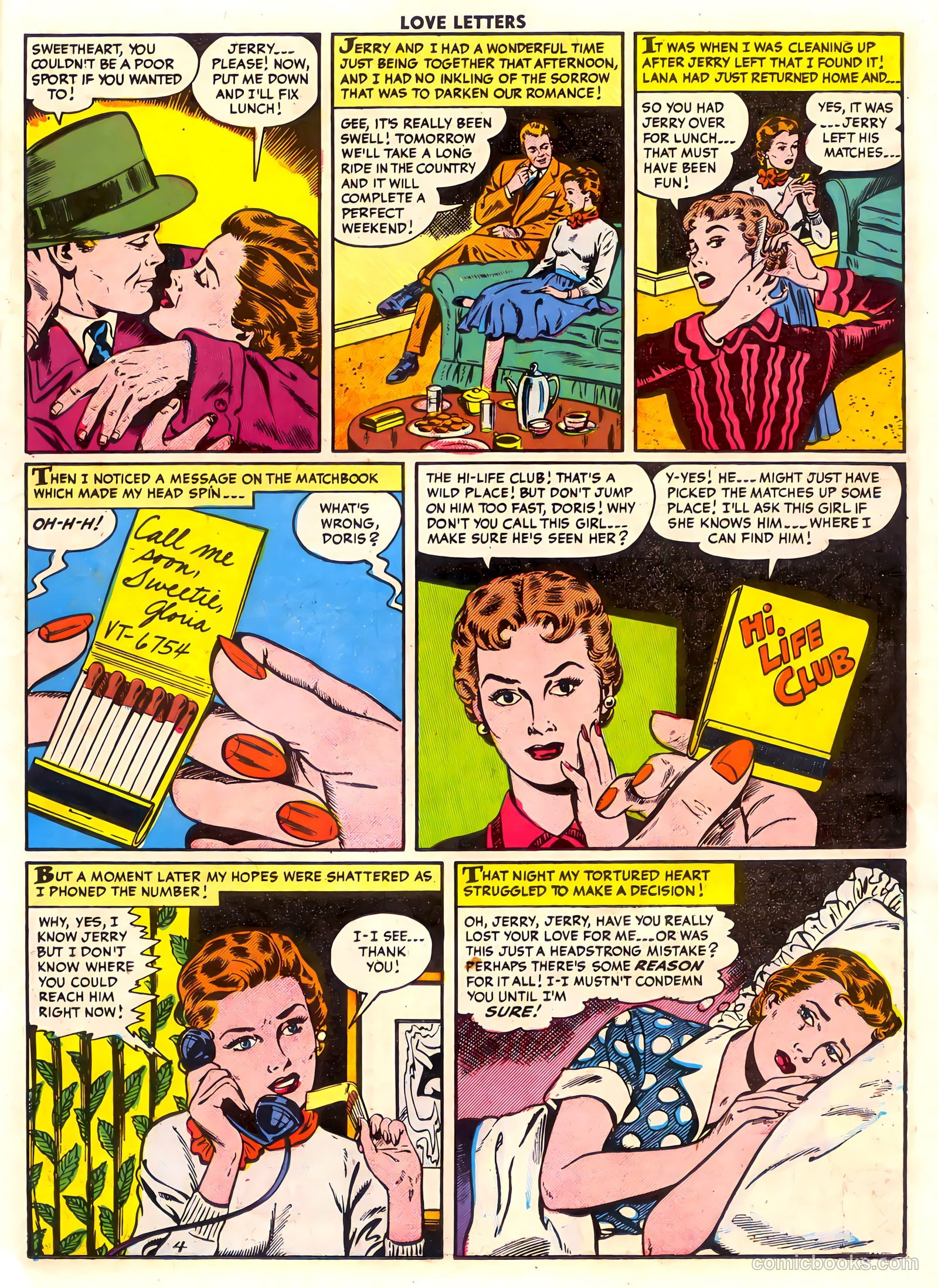 Love Letters #40 (1955) — page 15 of 36