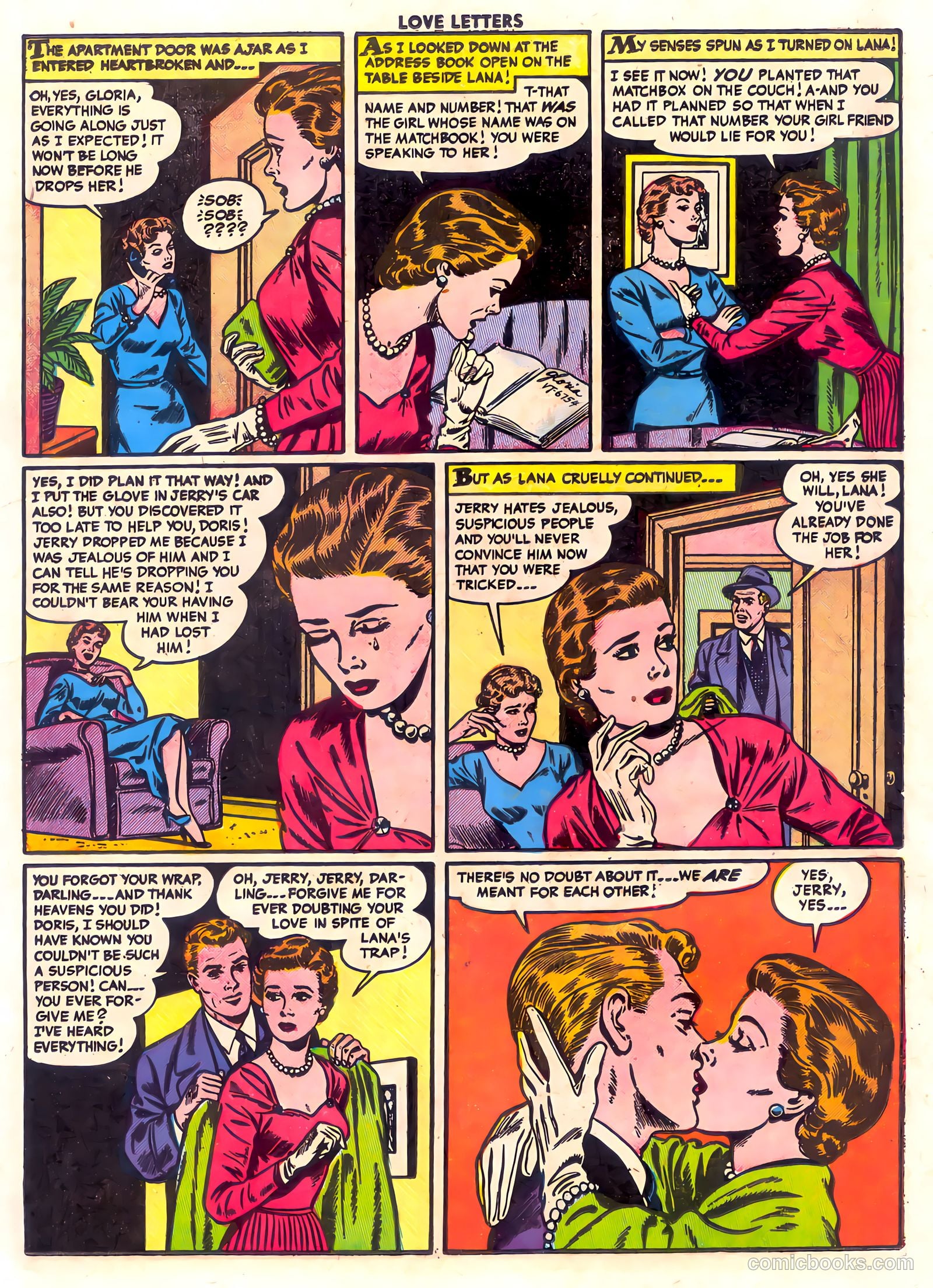 Love Letters #40 (1955) — page 17 of 36