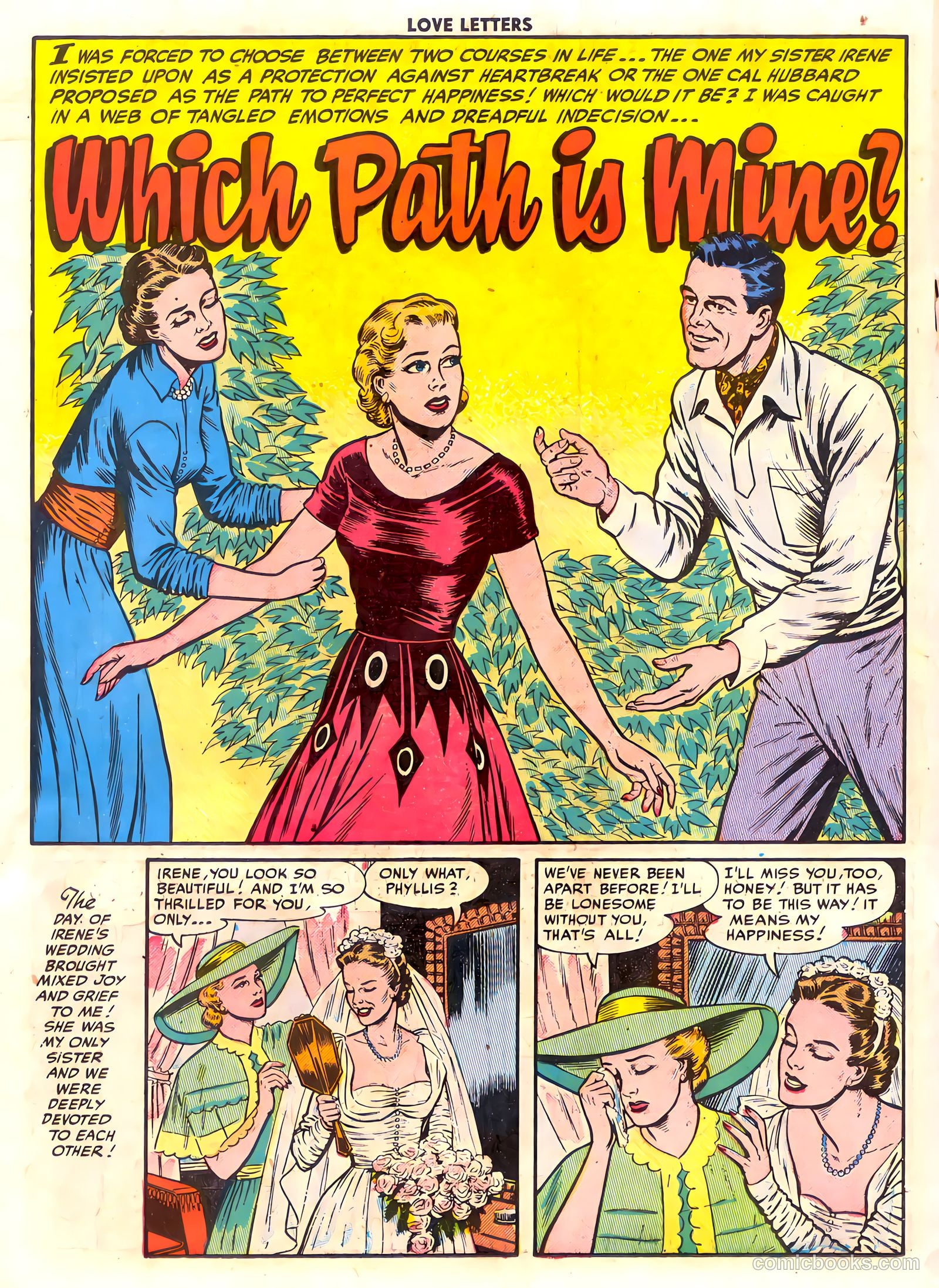 Love Letters #40 (1955) — page 18 of 36