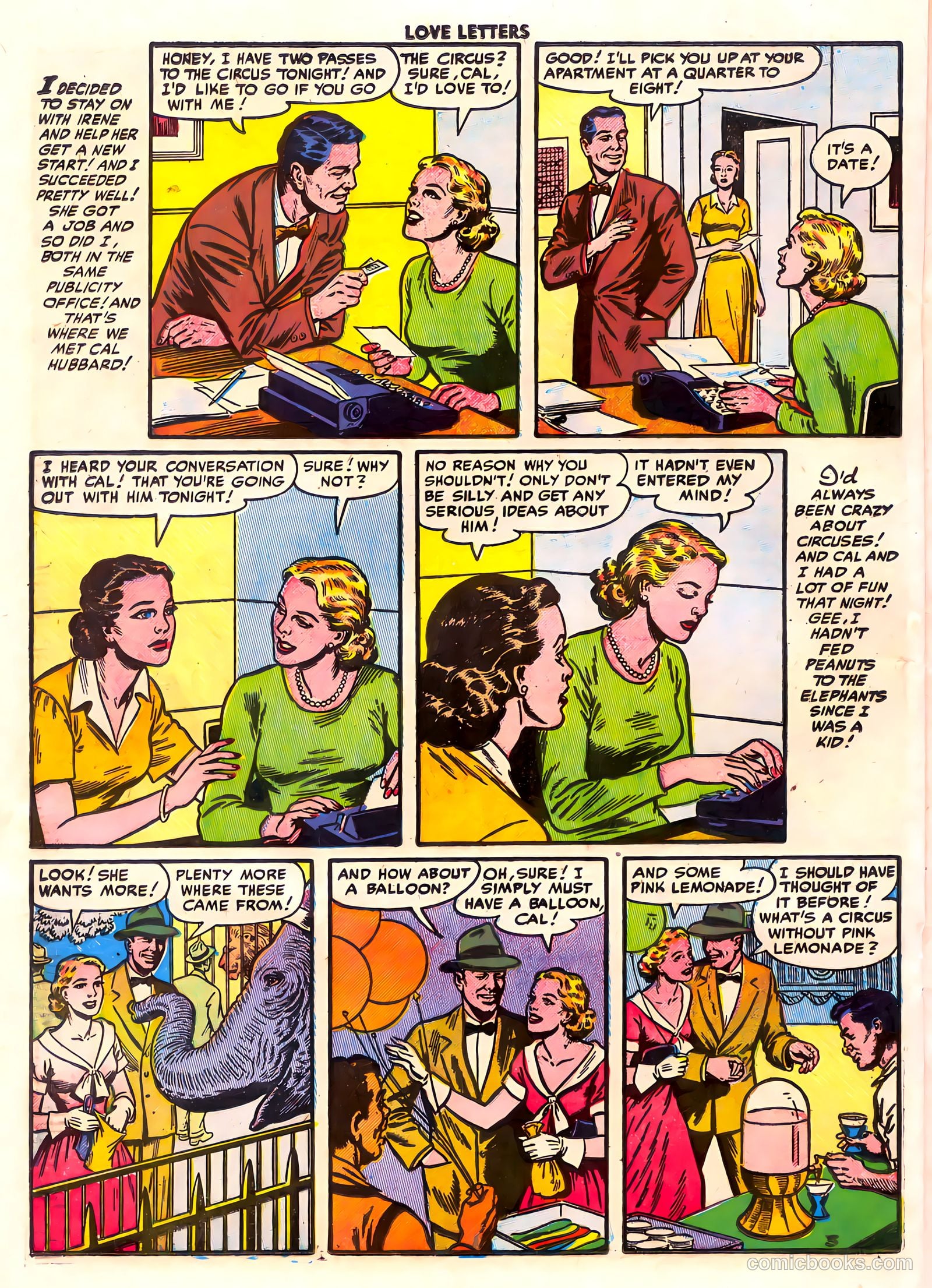 Love Letters #40 (1955) — page 20 of 36