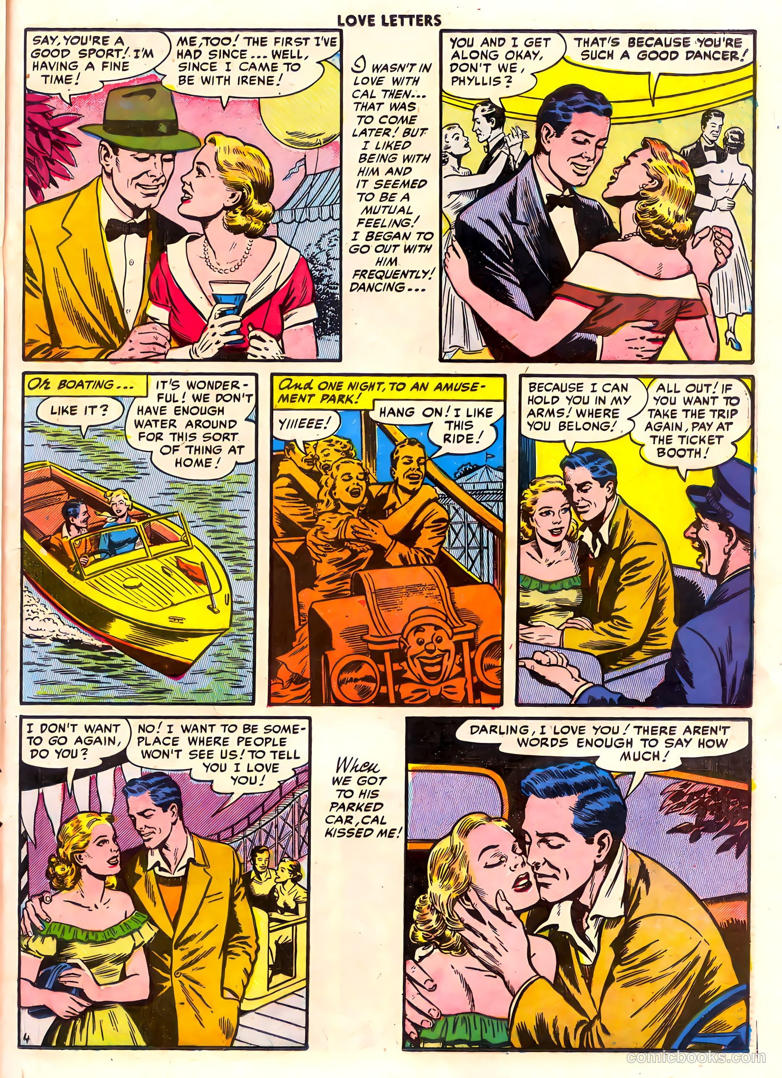 Love Letters #40 (1955) — page 21 of 36