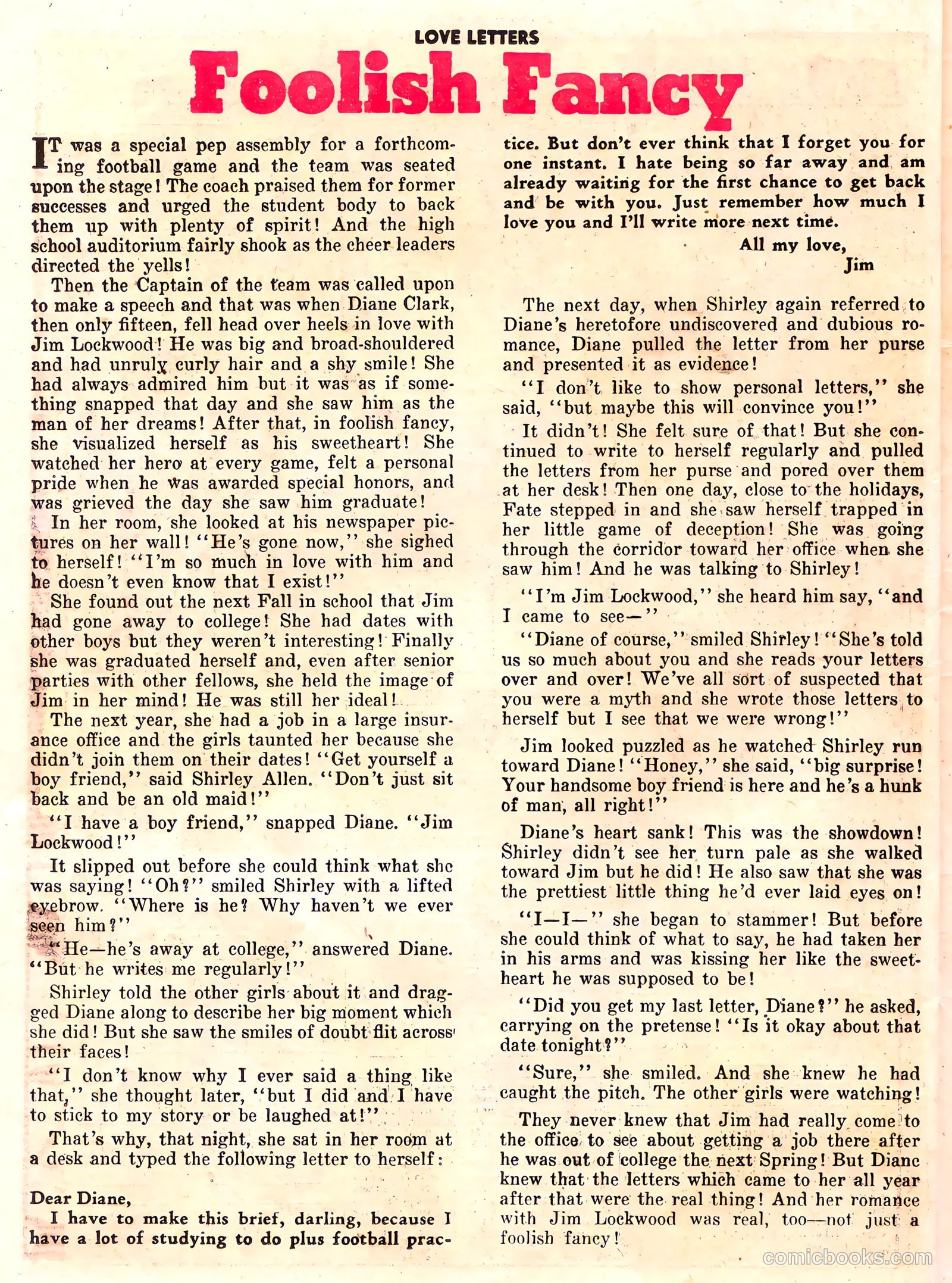 Love Letters #40 (1955) — page 26 of 36