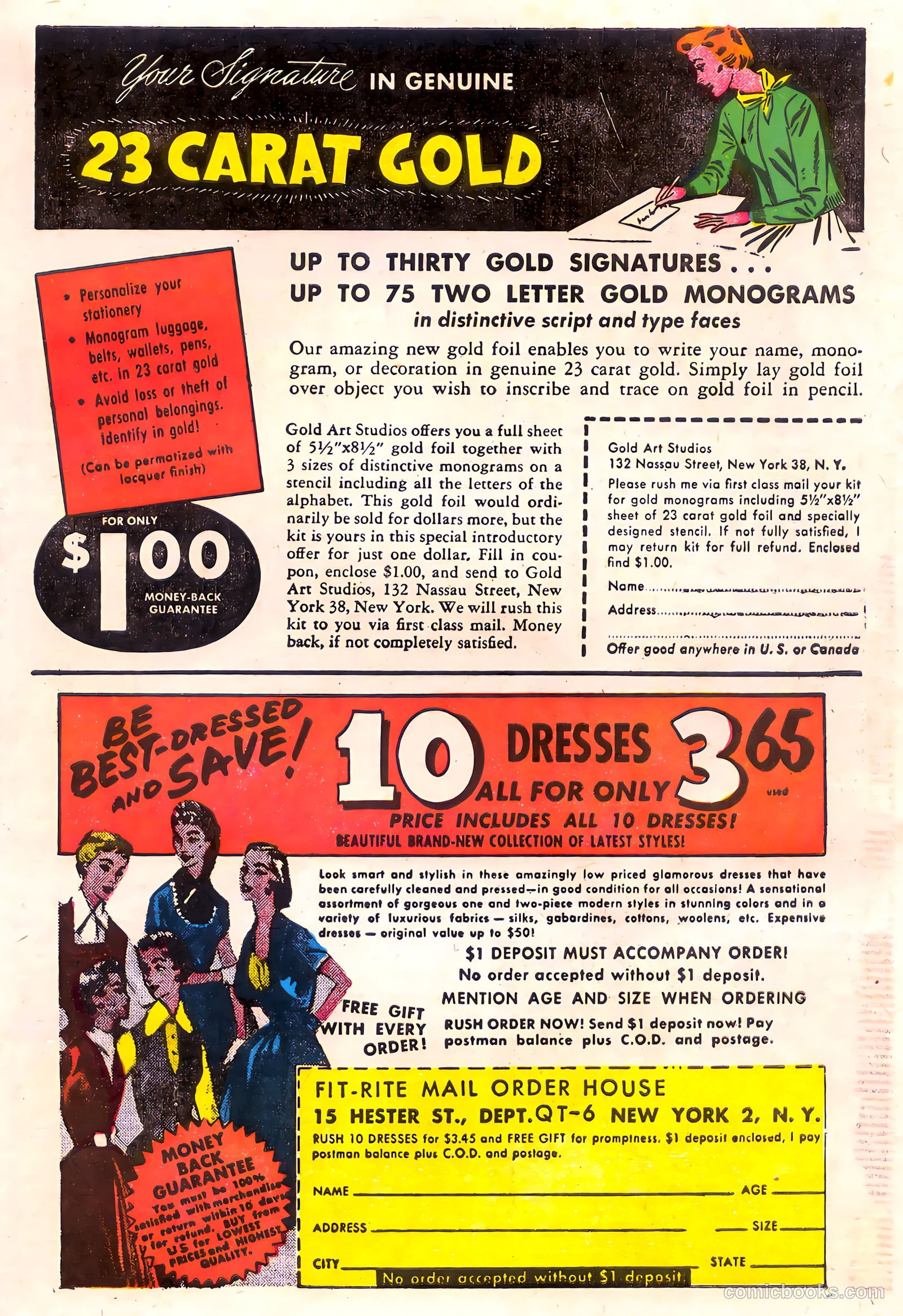 Love Letters #40 (1955) — page 33 of 36