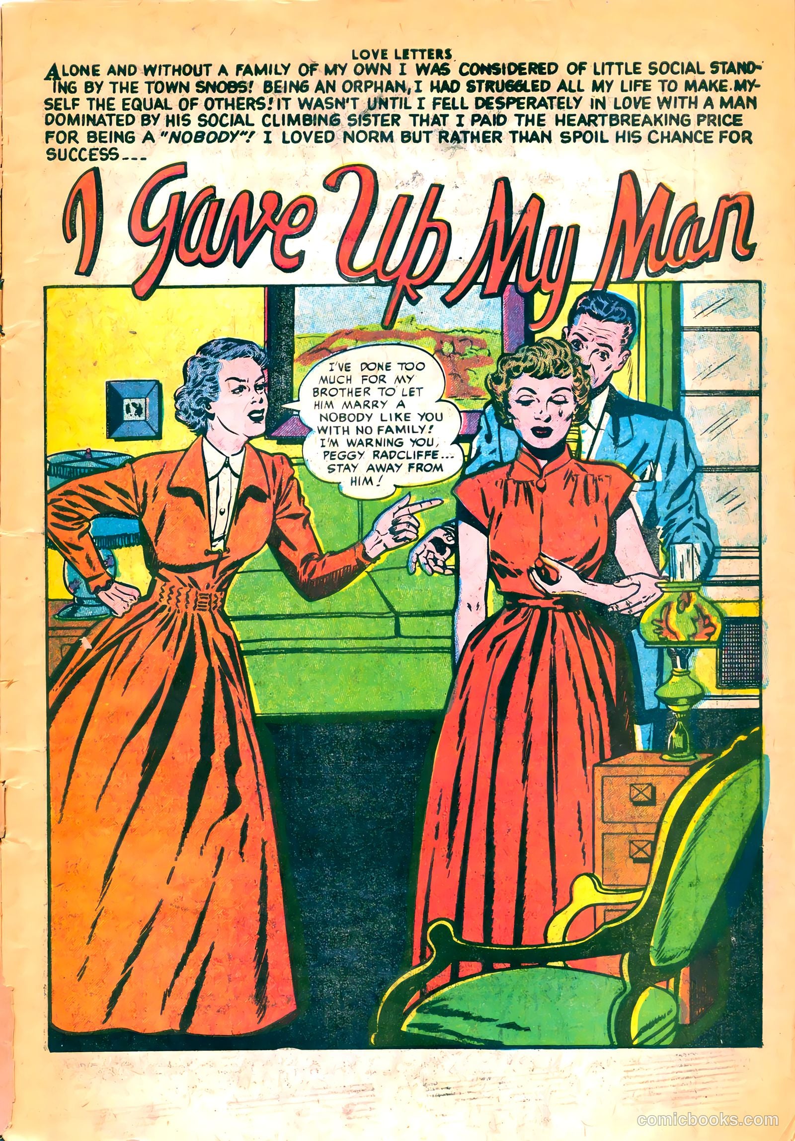 Love Letters #41 (1955) — page 3 of 36