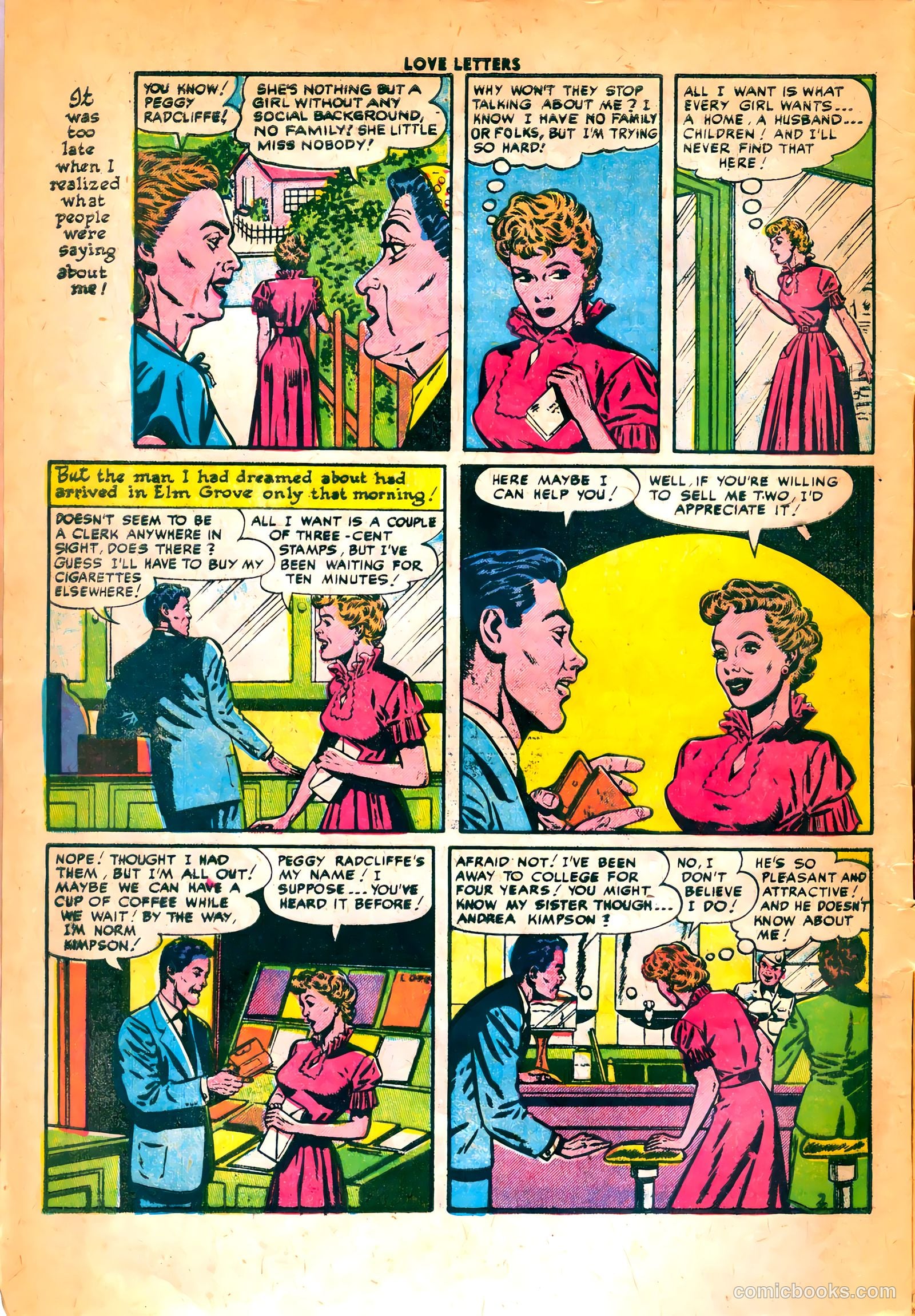Love Letters #41 (1955) — page 4 of 36