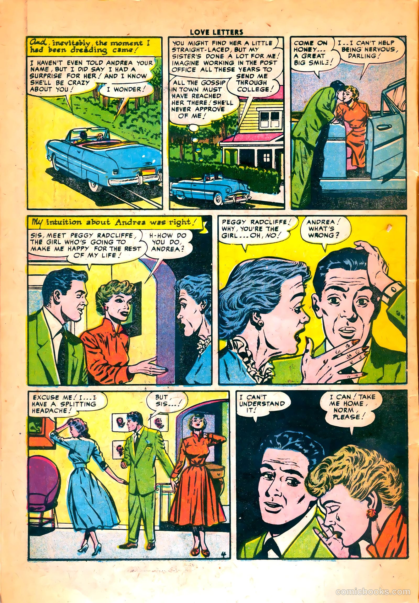 Love Letters #41 (1955) — page 6 of 36