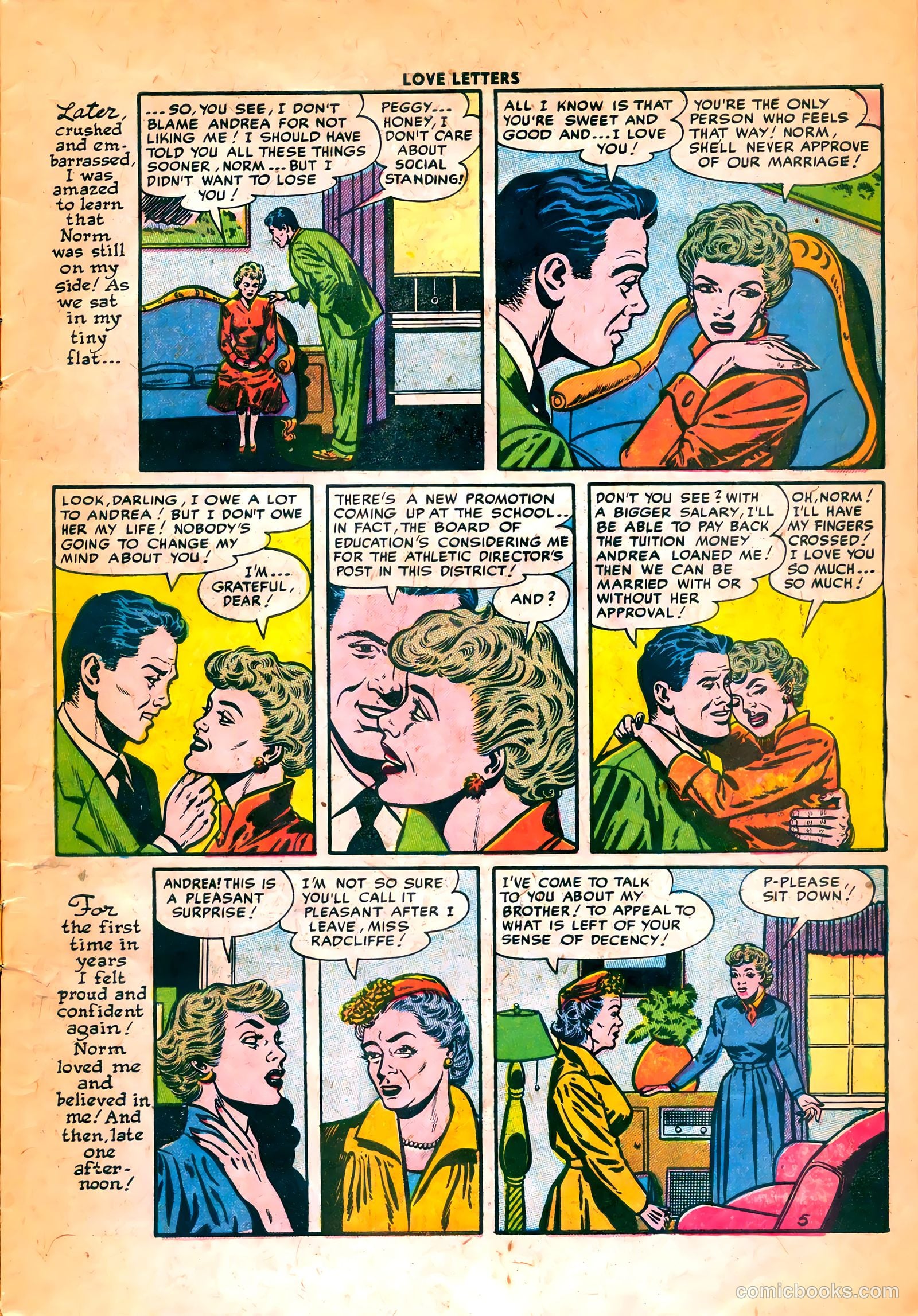 Love Letters #41 (1955) — page 7 of 36