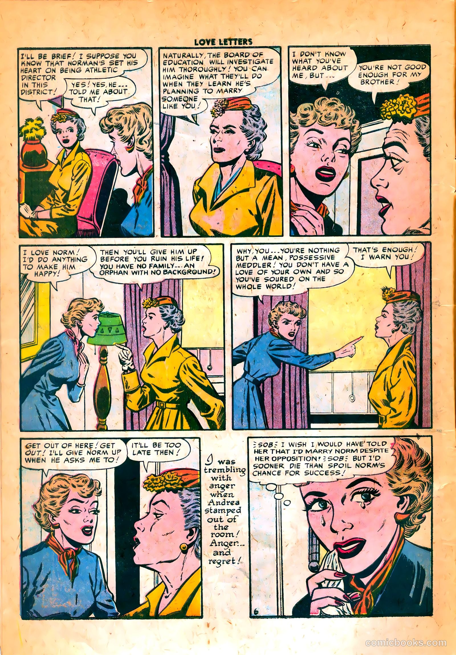 Love Letters #41 (1955) — page 8 of 36