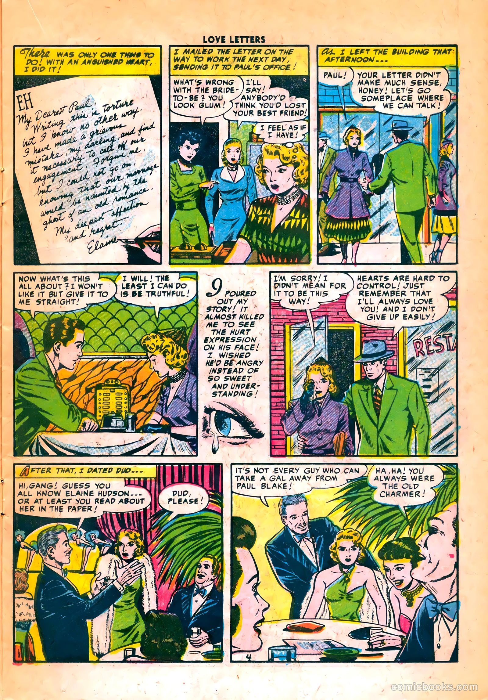 Love Letters #41 (1955) — page 15 of 36