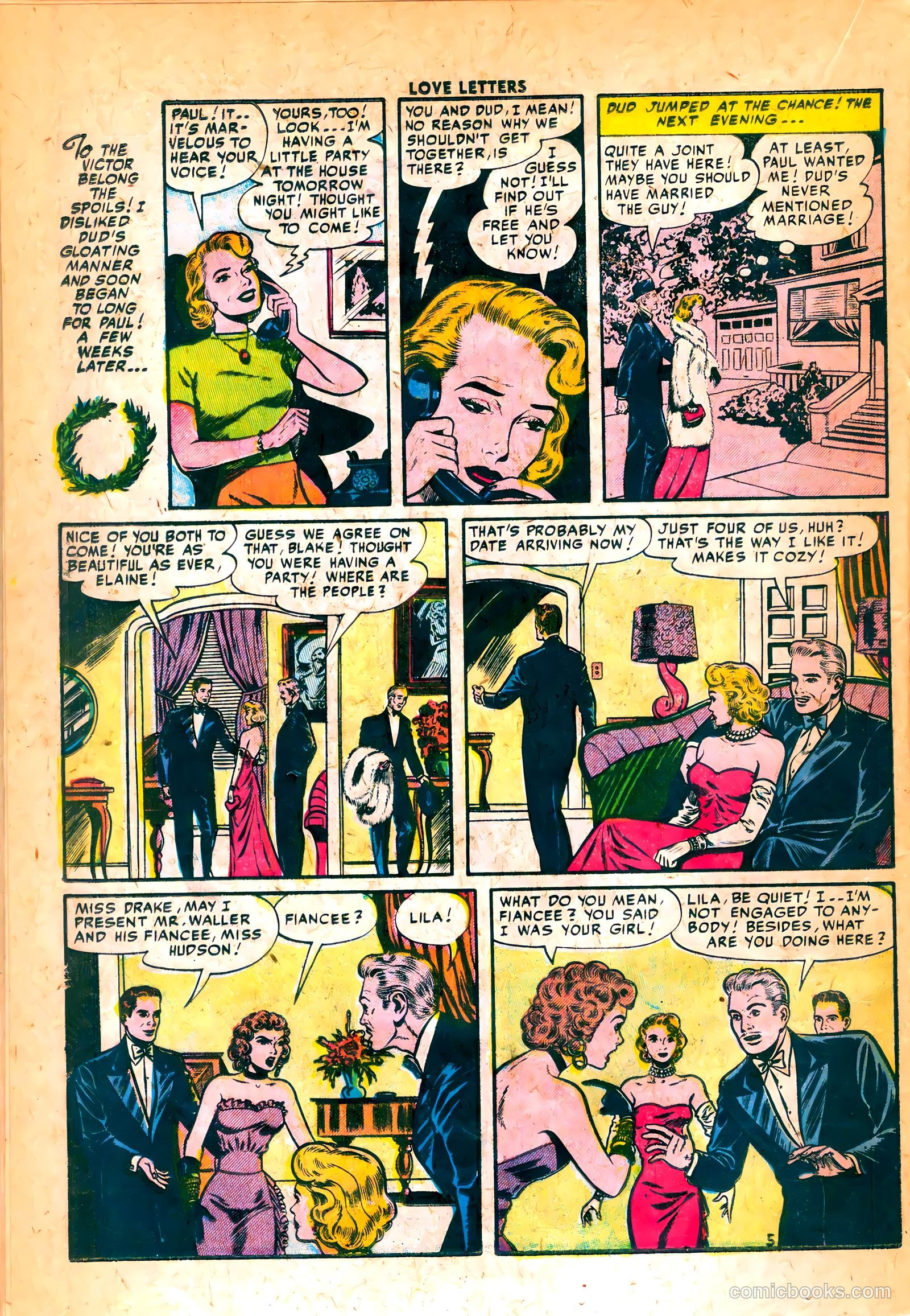 Love Letters #41 (1955) — page 16 of 36