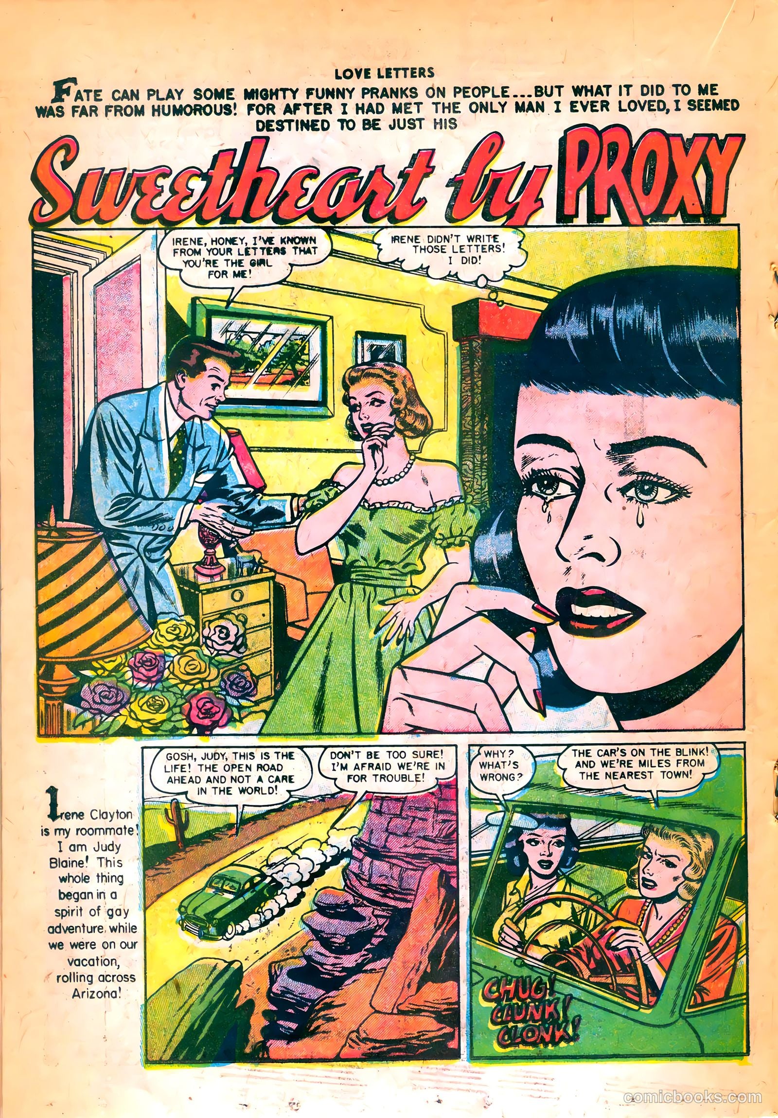 Love Letters #41 (1955) — page 18 of 36