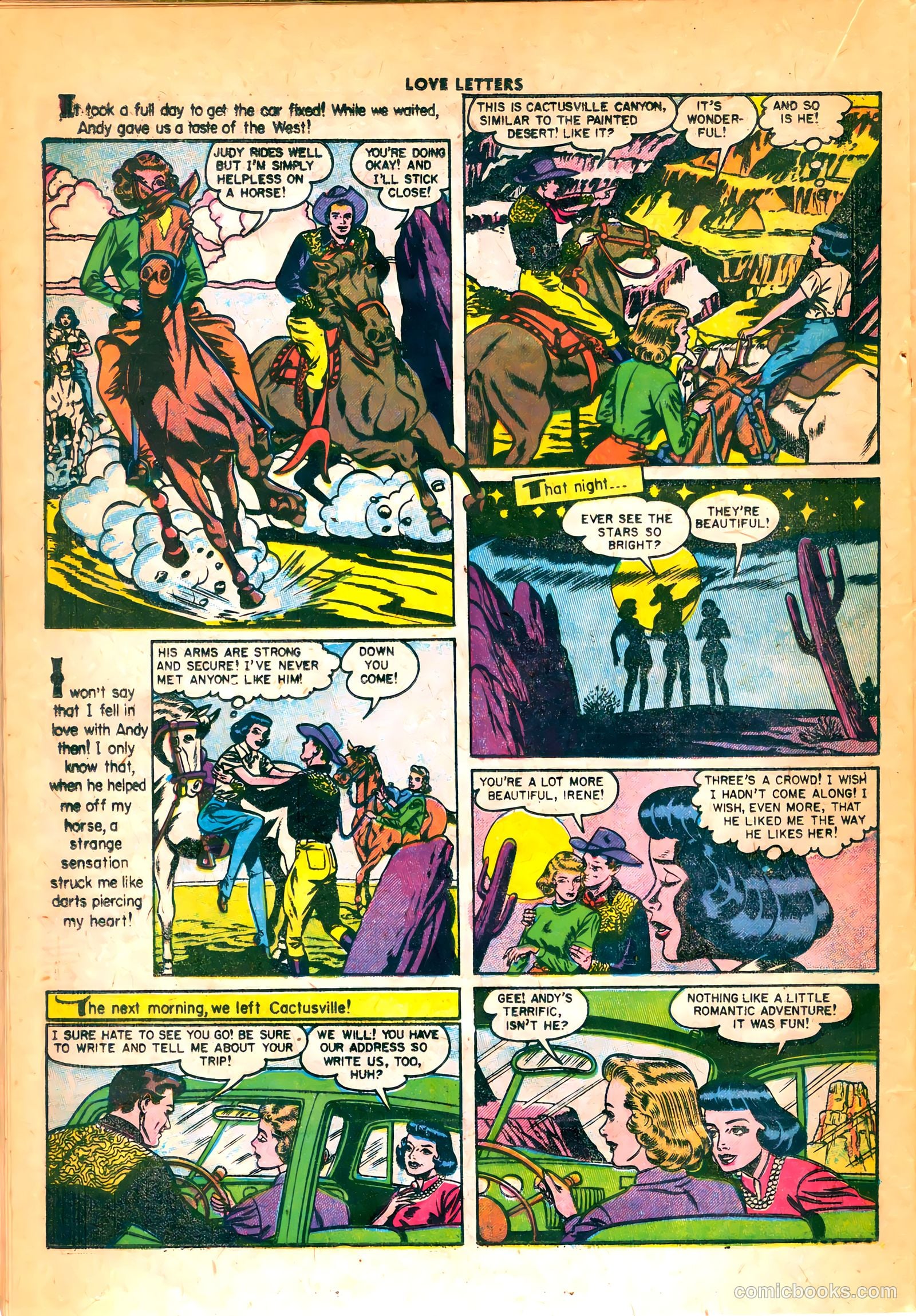 Love Letters #41 (1955) — page 20 of 36
