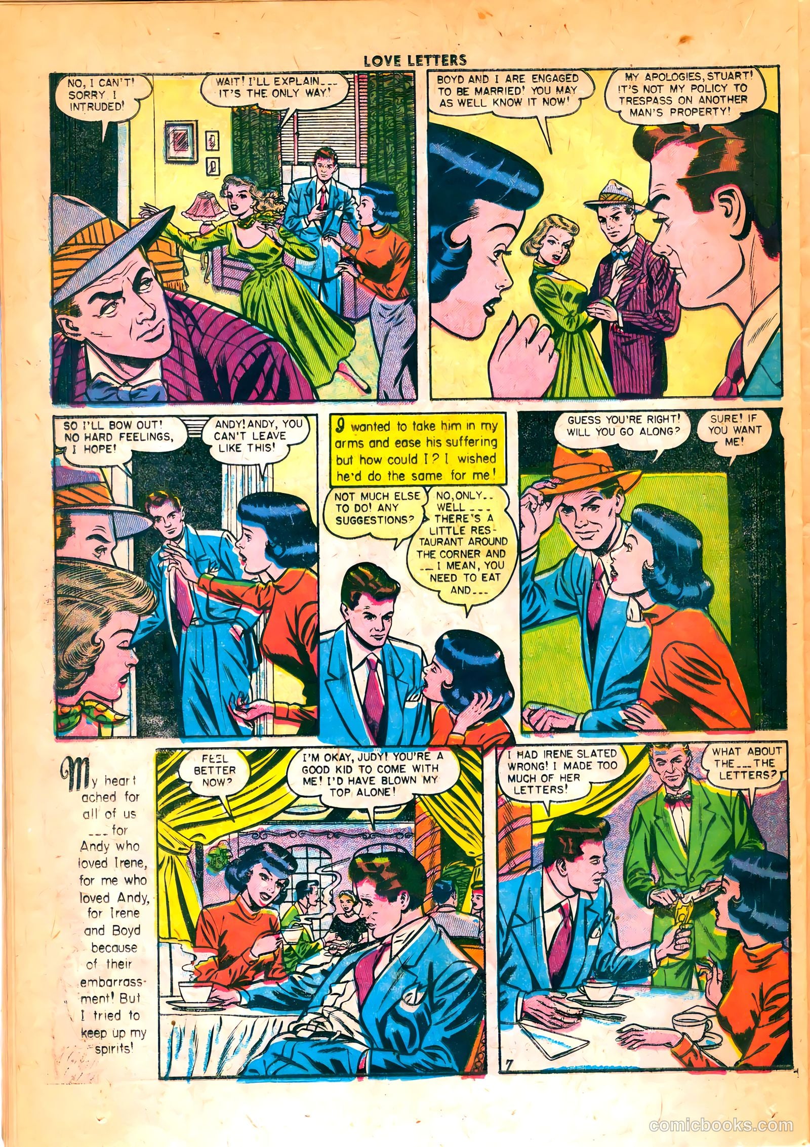 Love Letters #41 (1955) — page 24 of 36