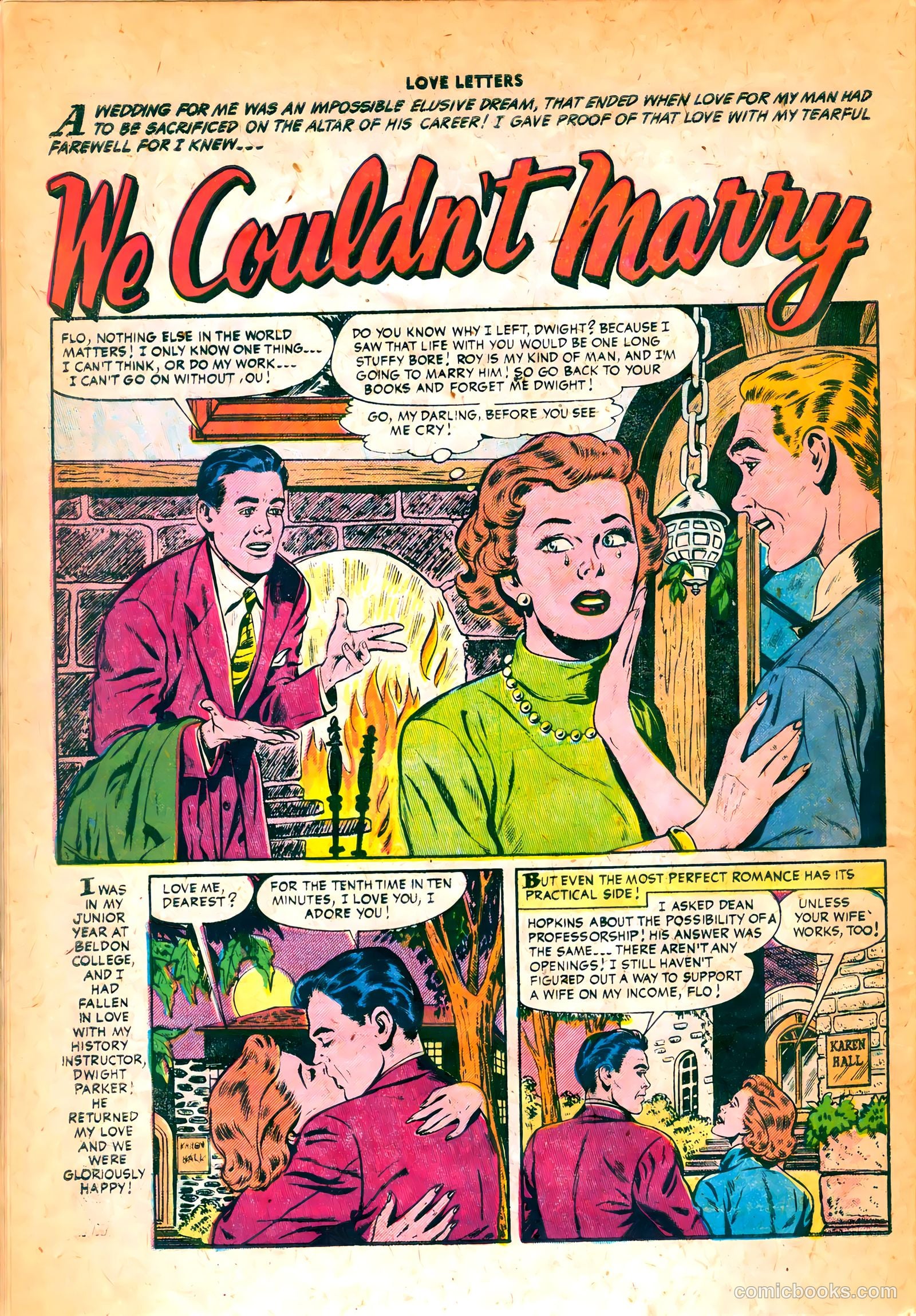 Love Letters #41 (1955) — page 28 of 36