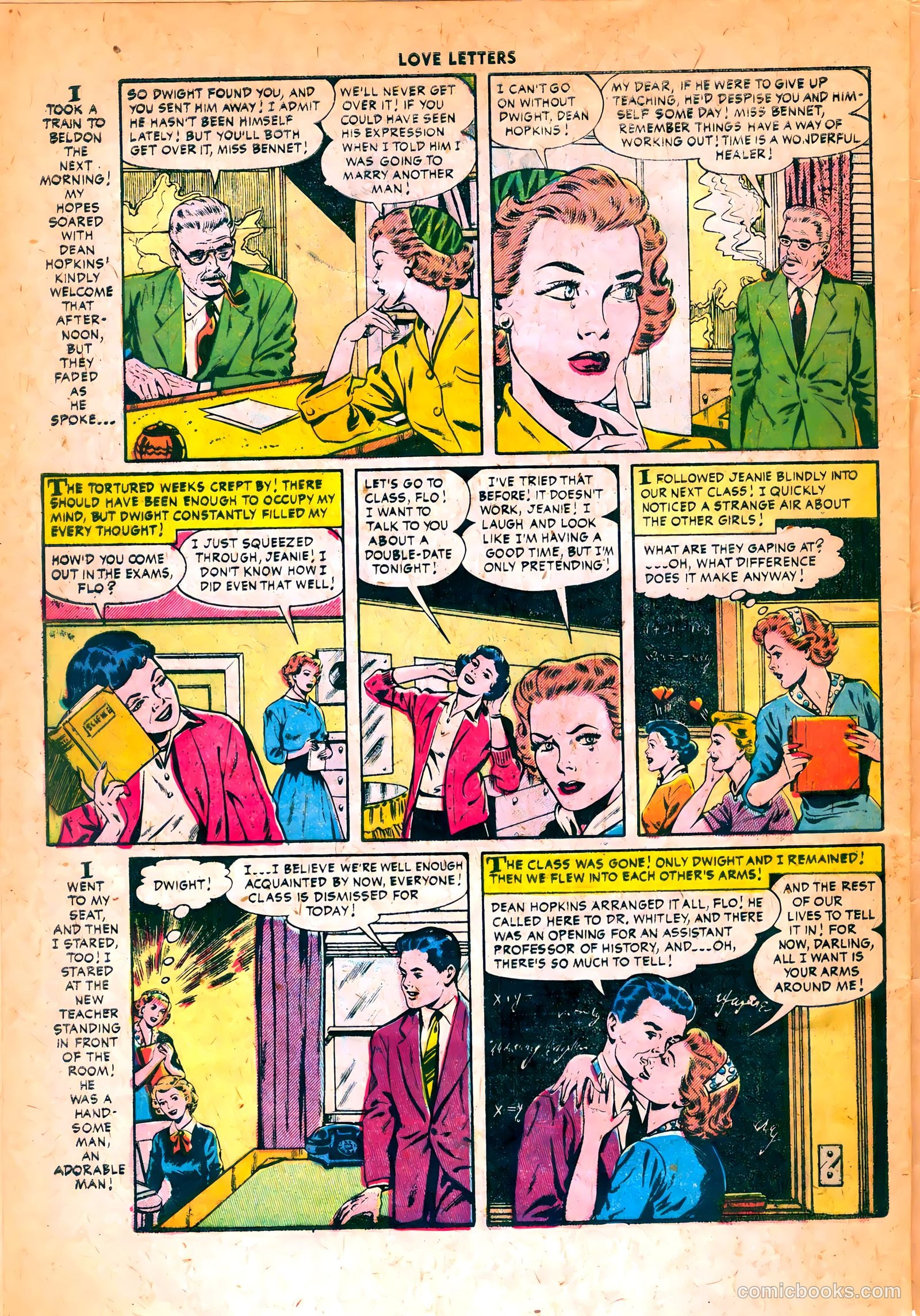 Love Letters #41 (1955) — page 32 of 36