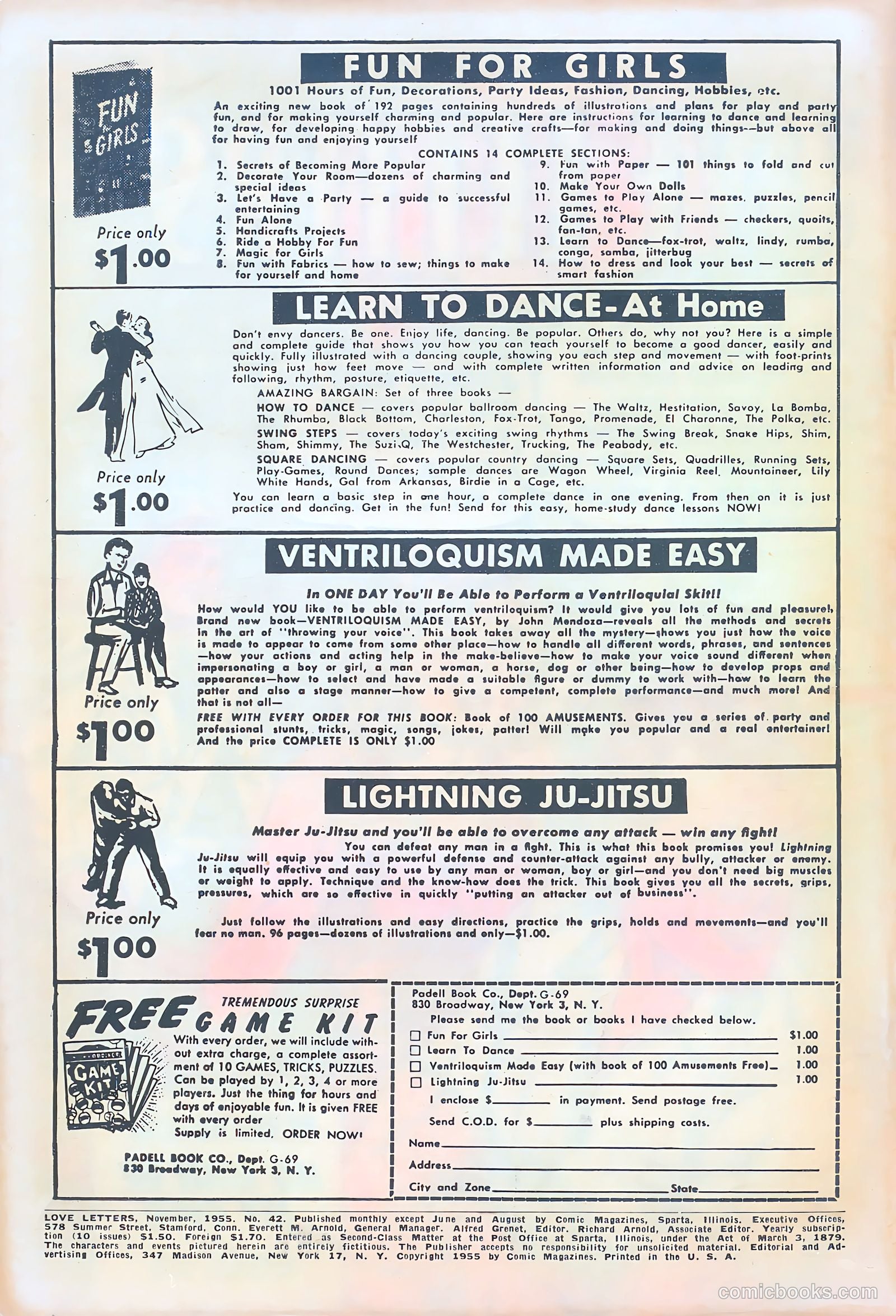 Love Letters #42 (1955) — page 2 of 36