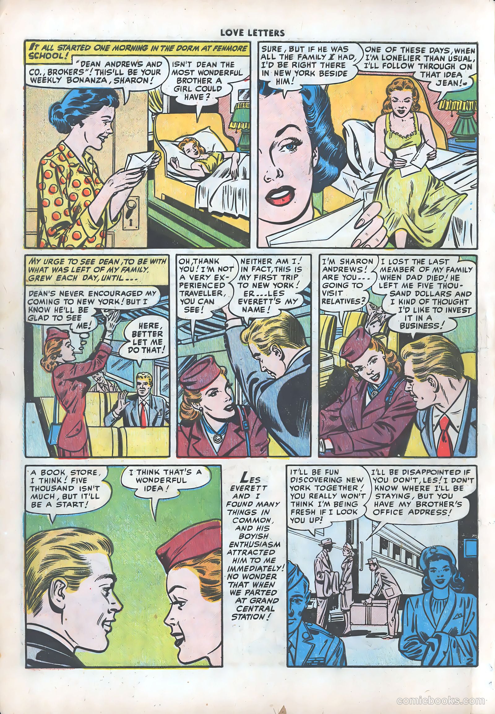 Love Letters #42 (1955) — page 4 of 36