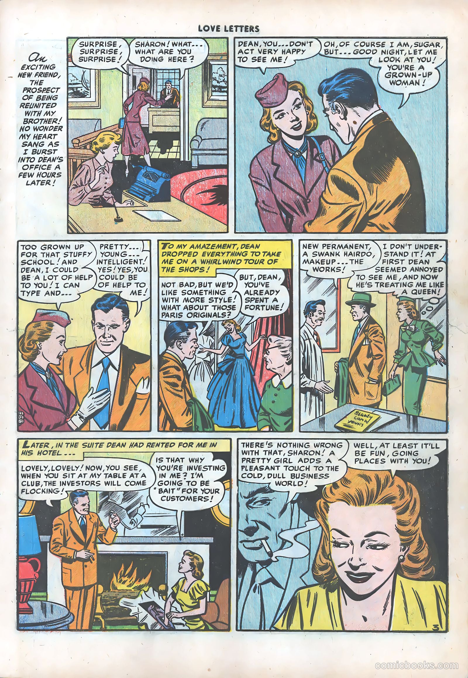 Love Letters #42 (1955) — page 5 of 36