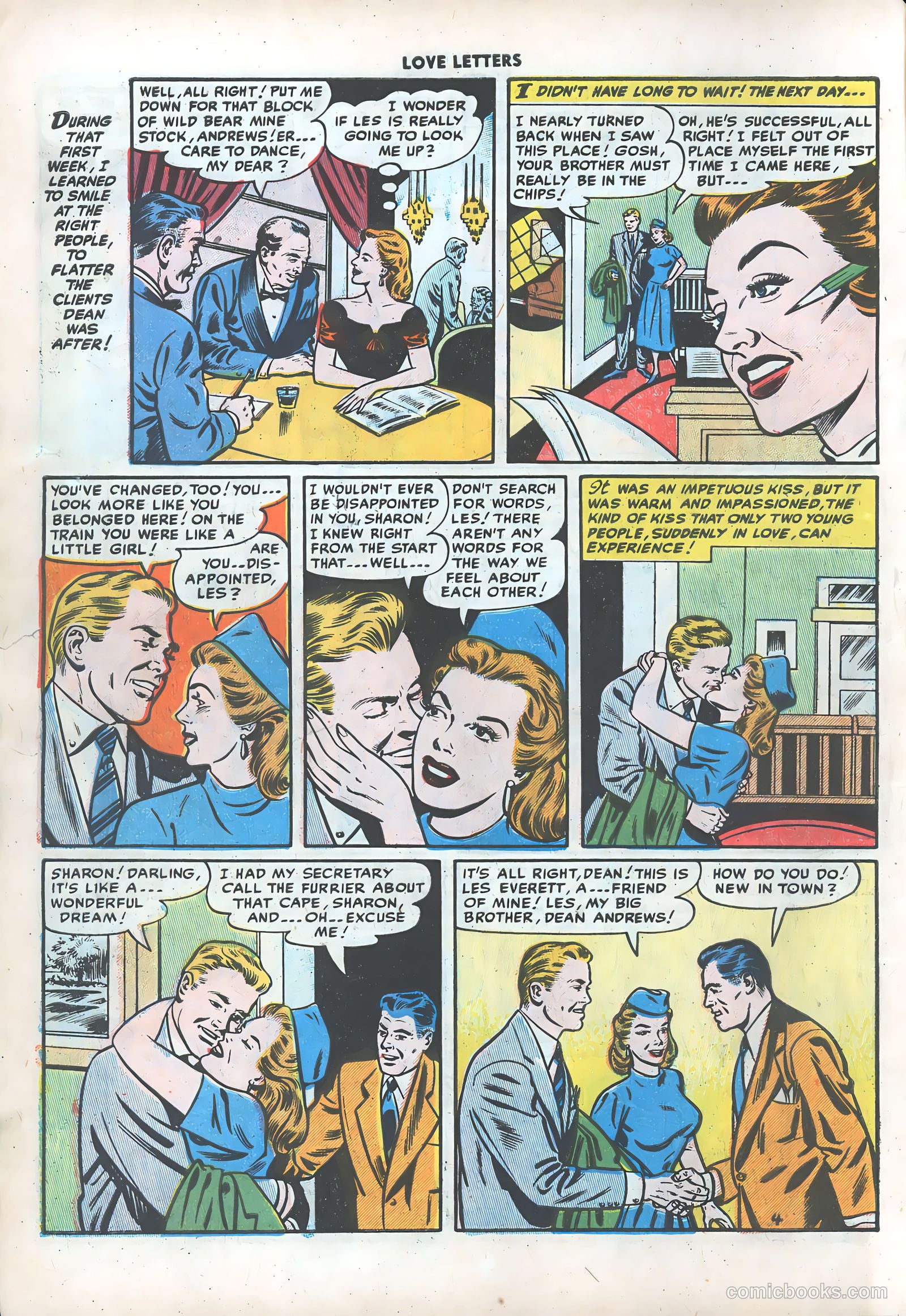 Love Letters #42 (1955) — page 6 of 36