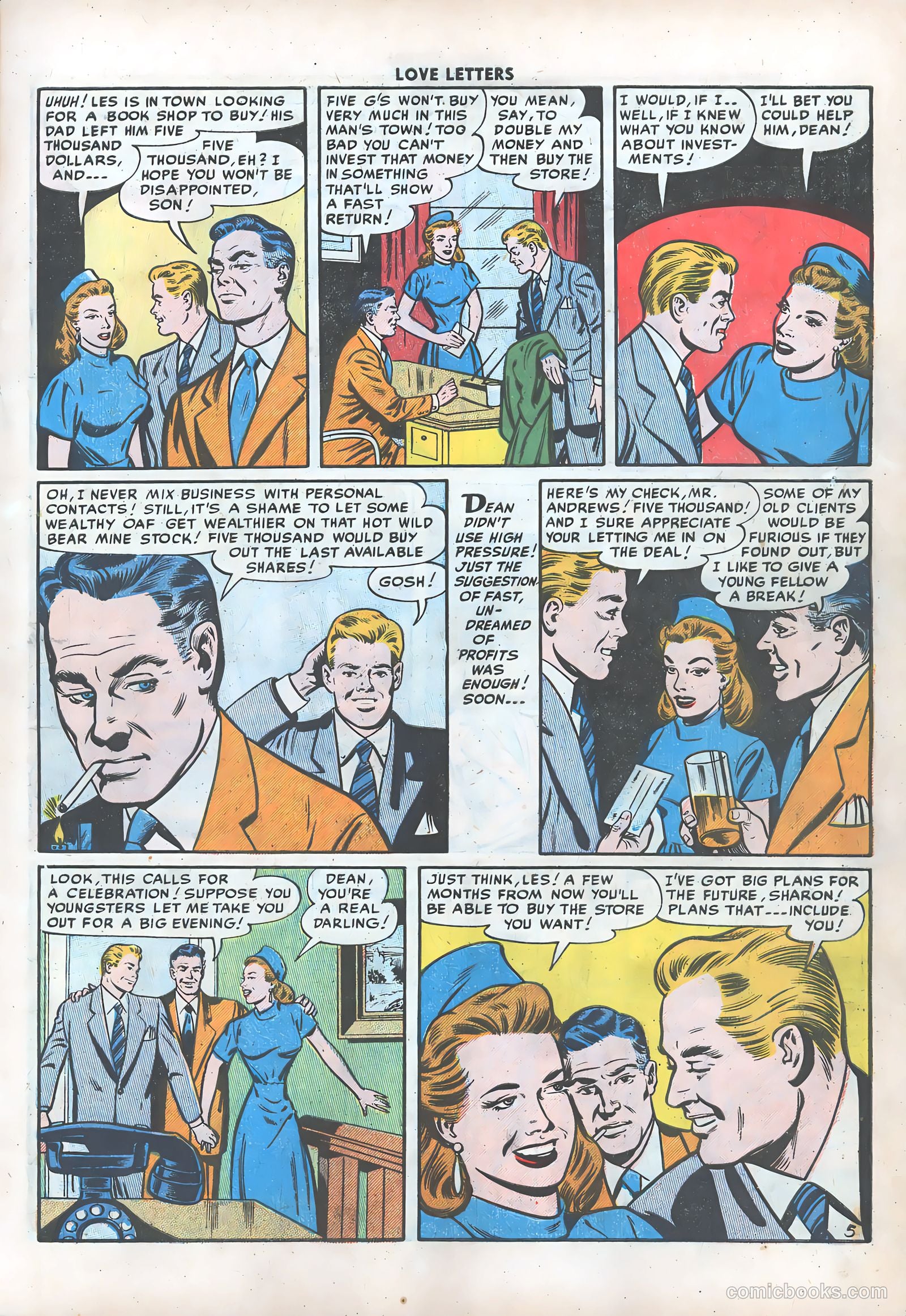 Love Letters #42 (1955) — page 7 of 36