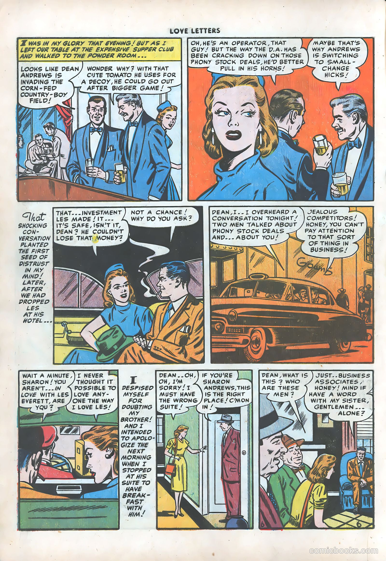 Love Letters #42 (1955) — page 8 of 36