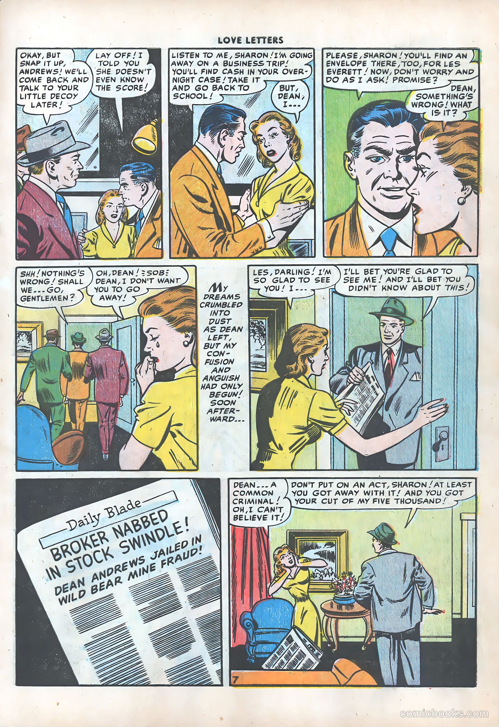 Love Letters #42 (1955) — page 9 of 36
