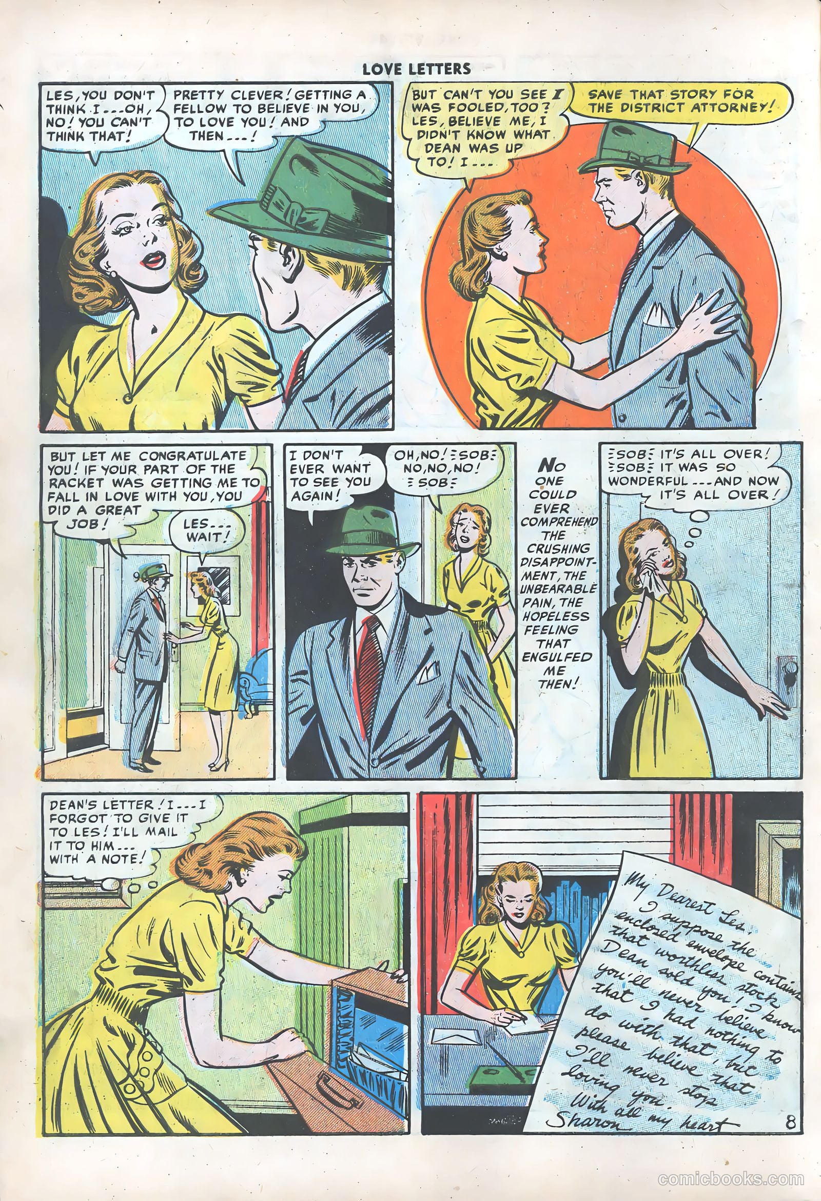 Love Letters #42 (1955) — page 10 of 36