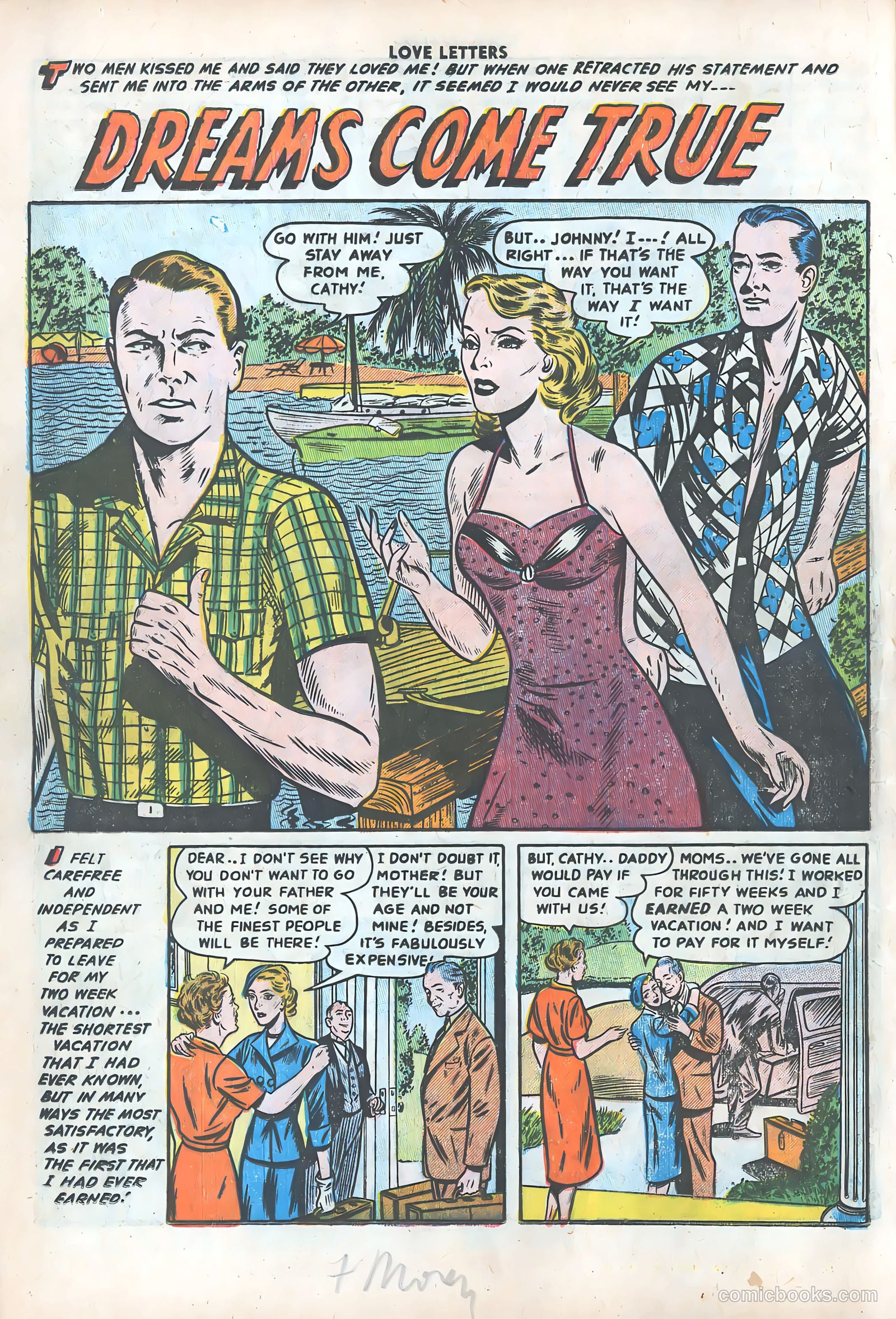 Love Letters #42 (1955) — page 12 of 36