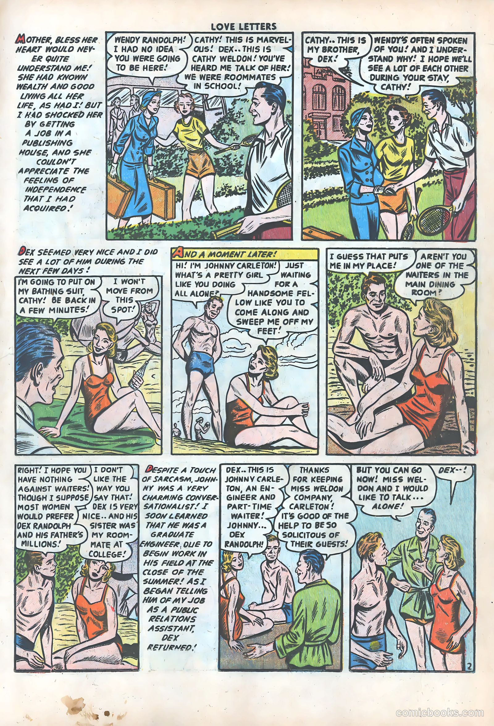 Love Letters #42 (1955) — page 13 of 36