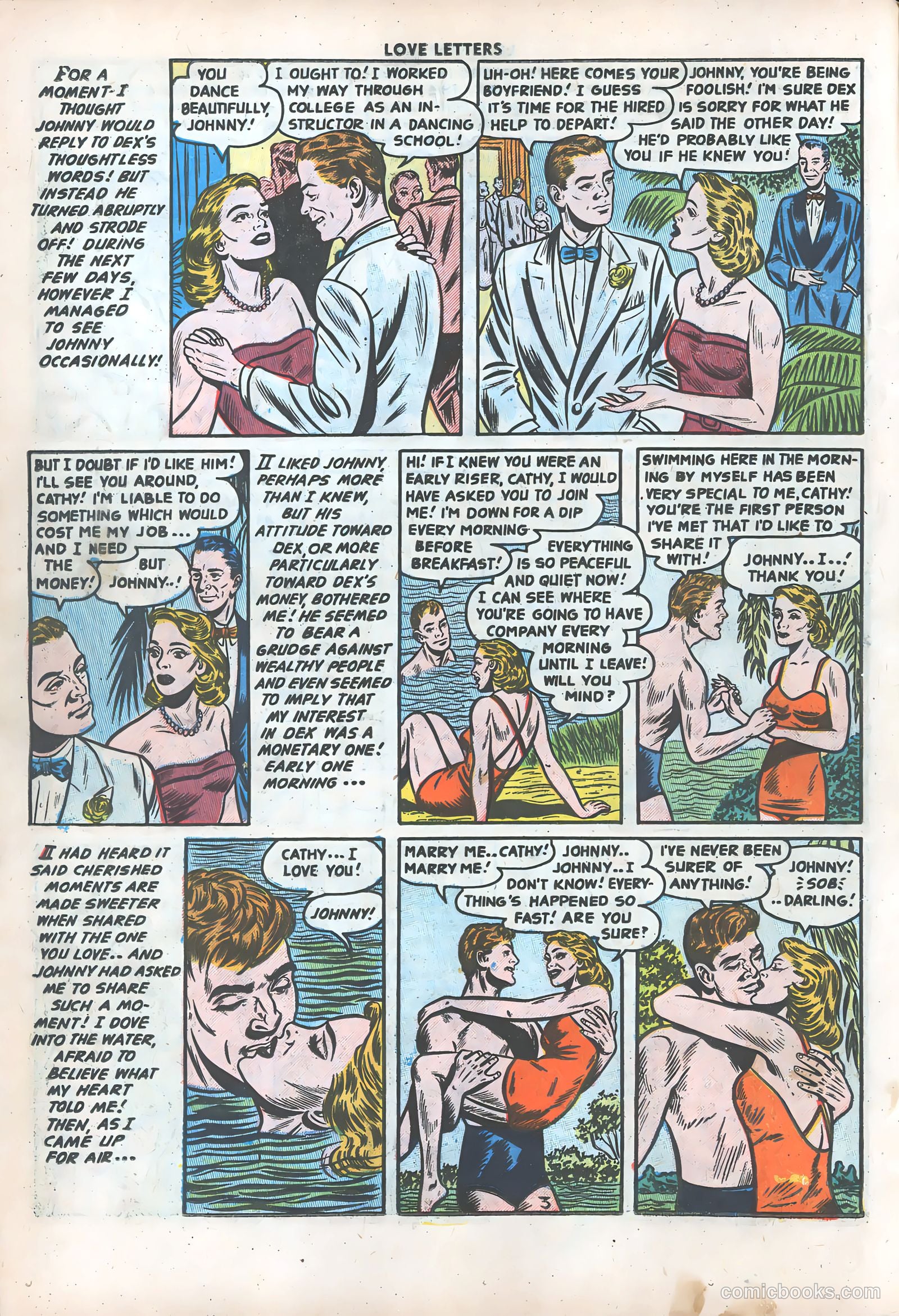 Love Letters #42 (1955) — page 14 of 36
