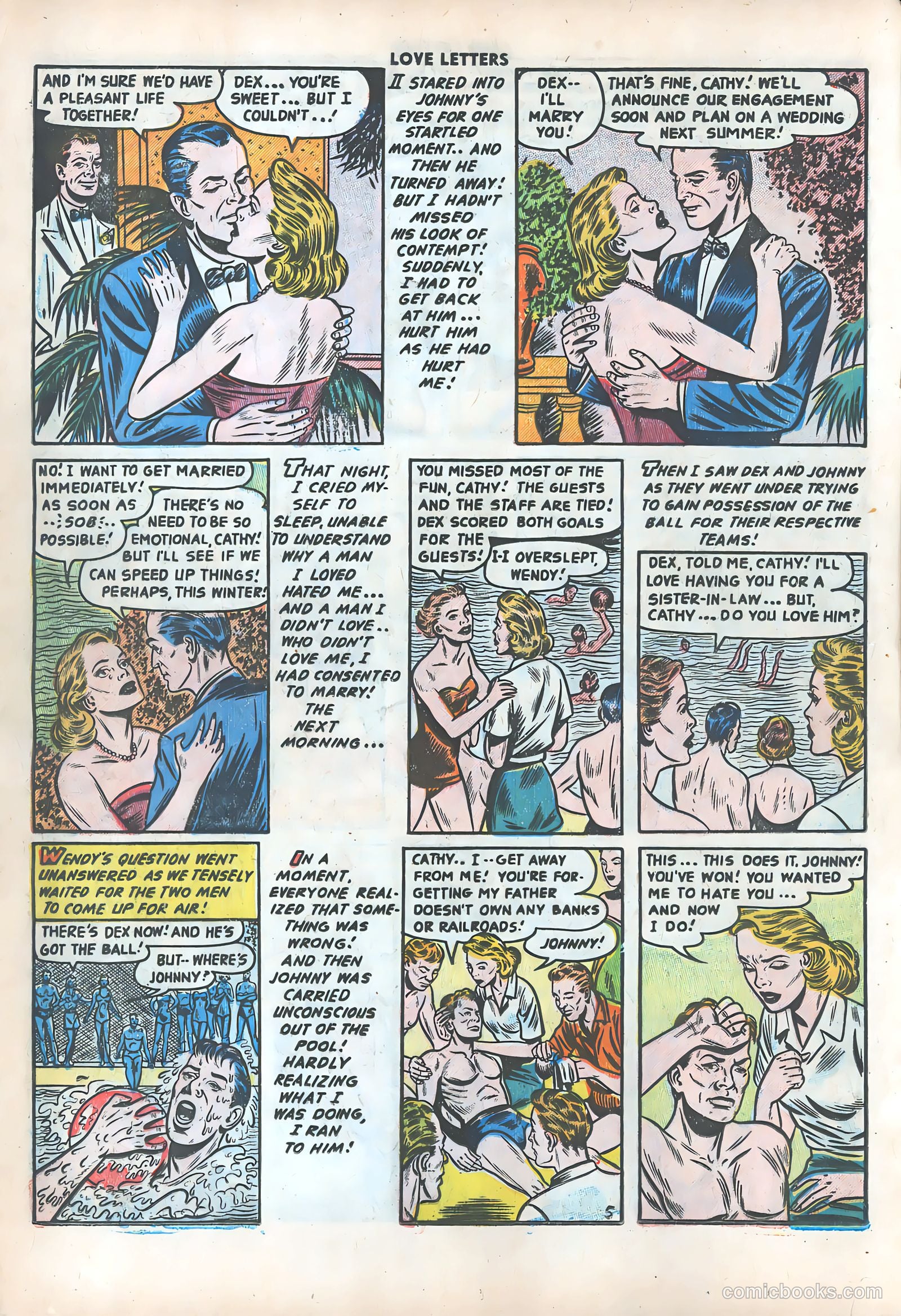 Love Letters #42 (1955) — page 16 of 36