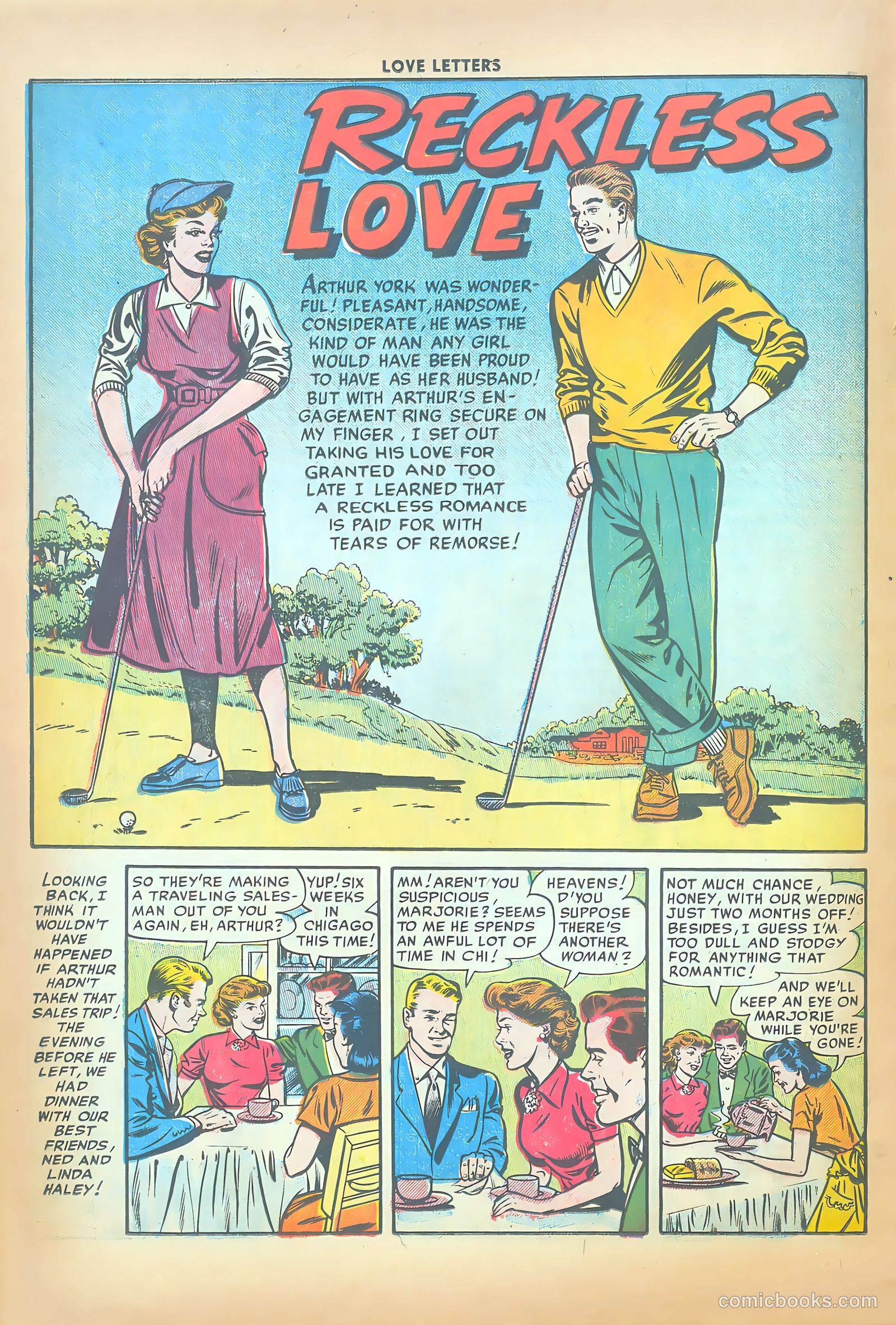 Love Letters #42 (1955) — page 18 of 36