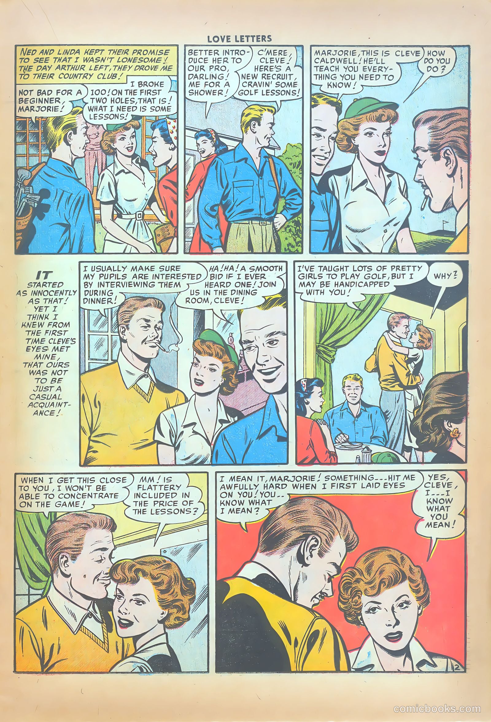 Love Letters #42 (1955) — page 19 of 36