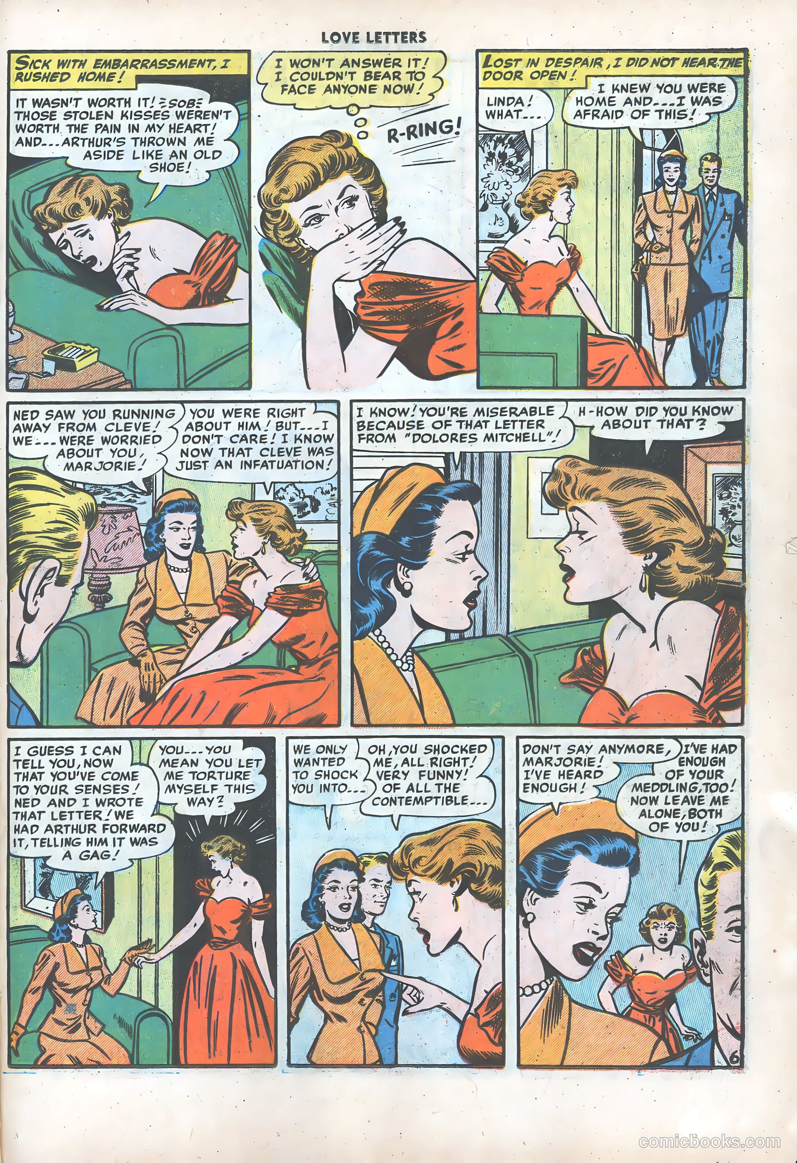 Love Letters #42 (1955) — page 23 of 36