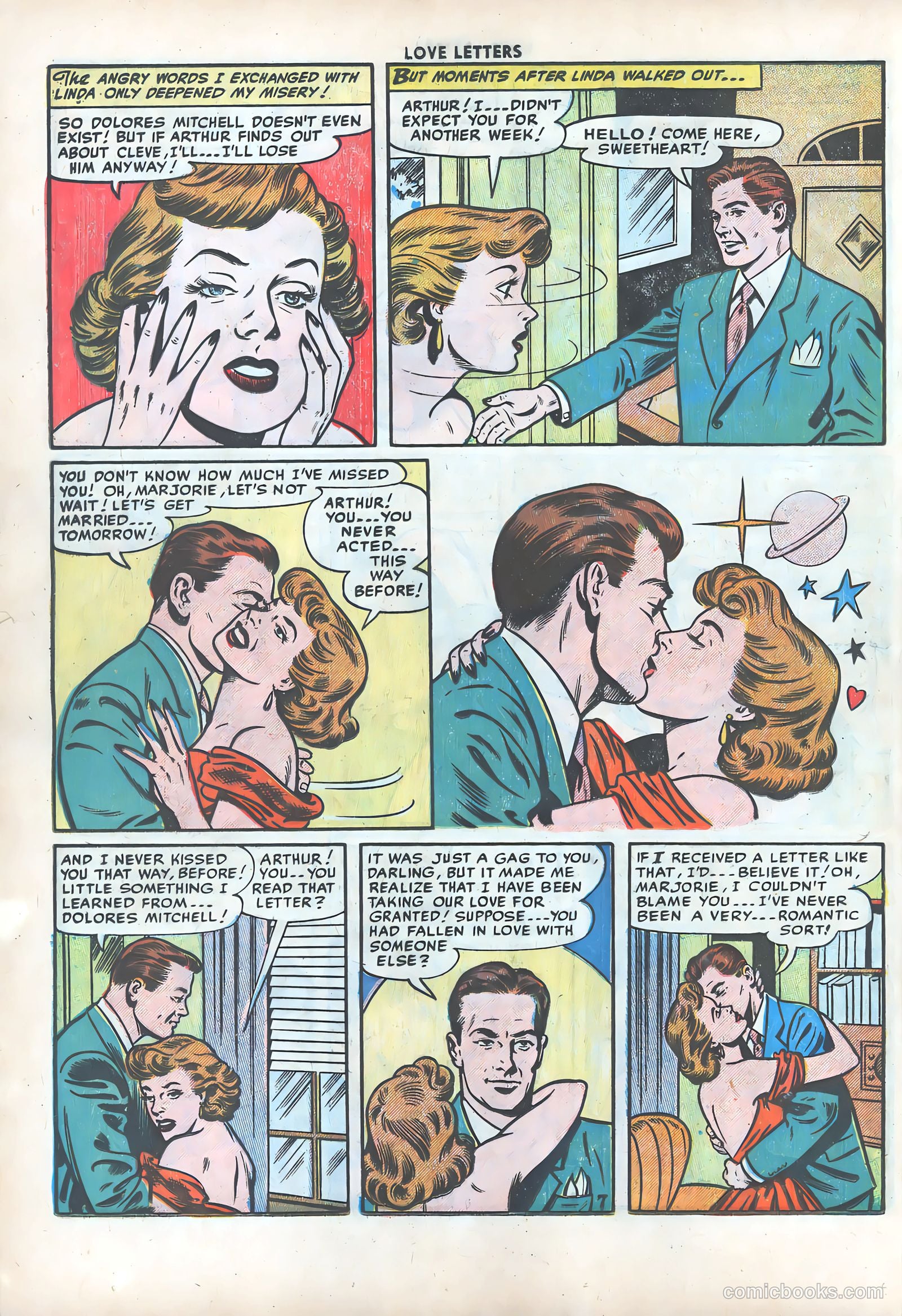 Love Letters #42 (1955) — page 24 of 36