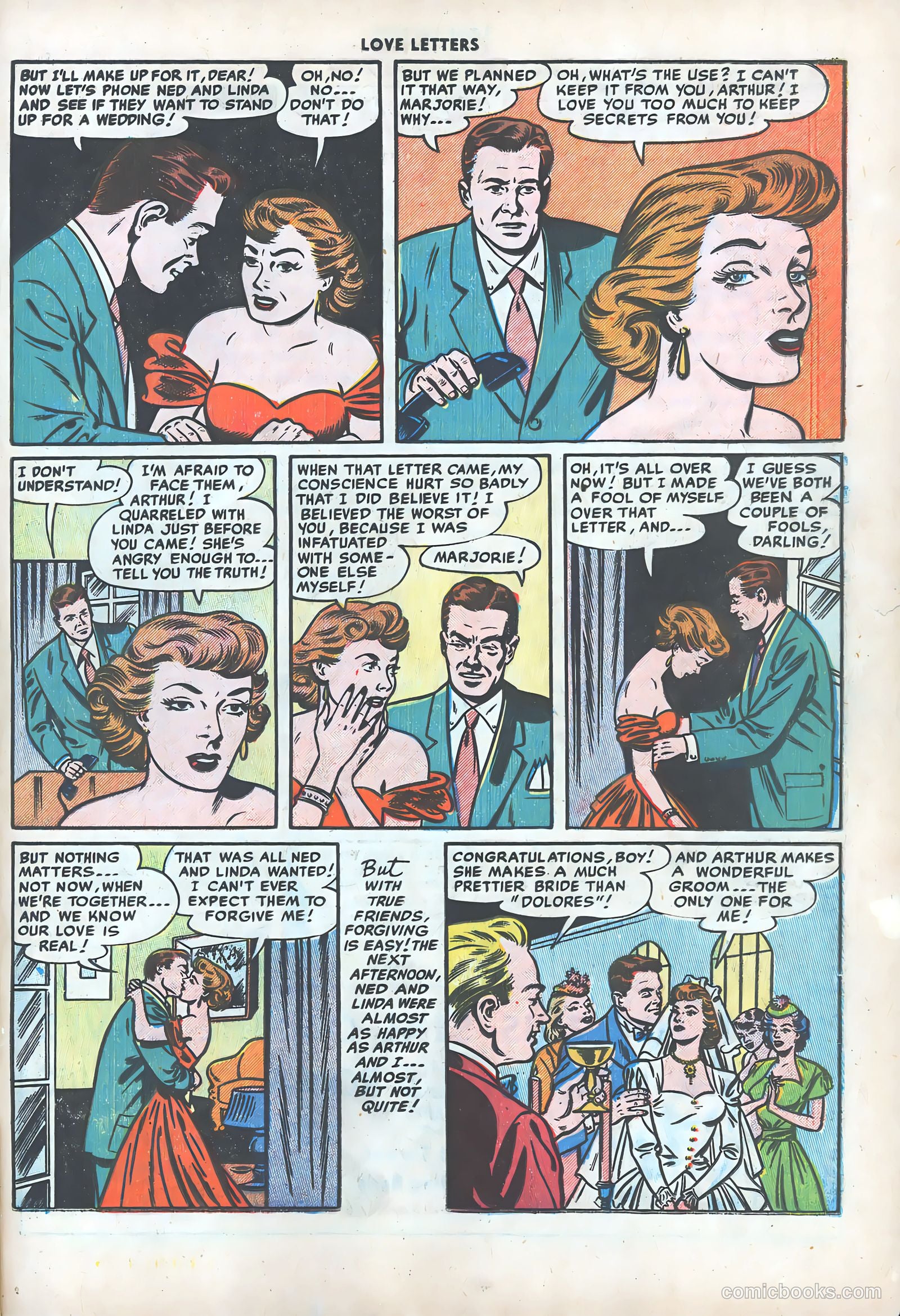 Love Letters #42 (1955) — page 25 of 36