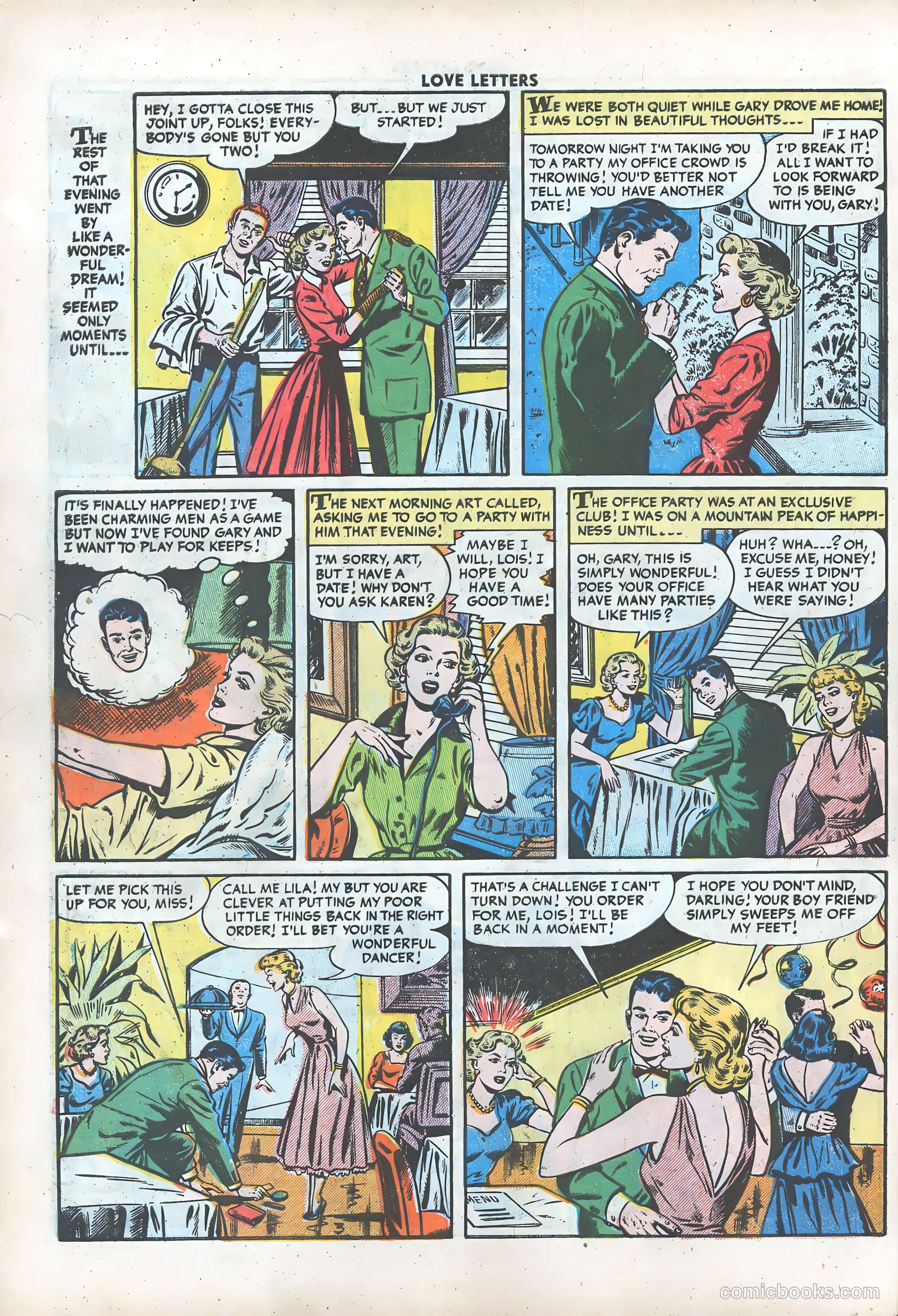 Love Letters #42 (1955) — page 30 of 36