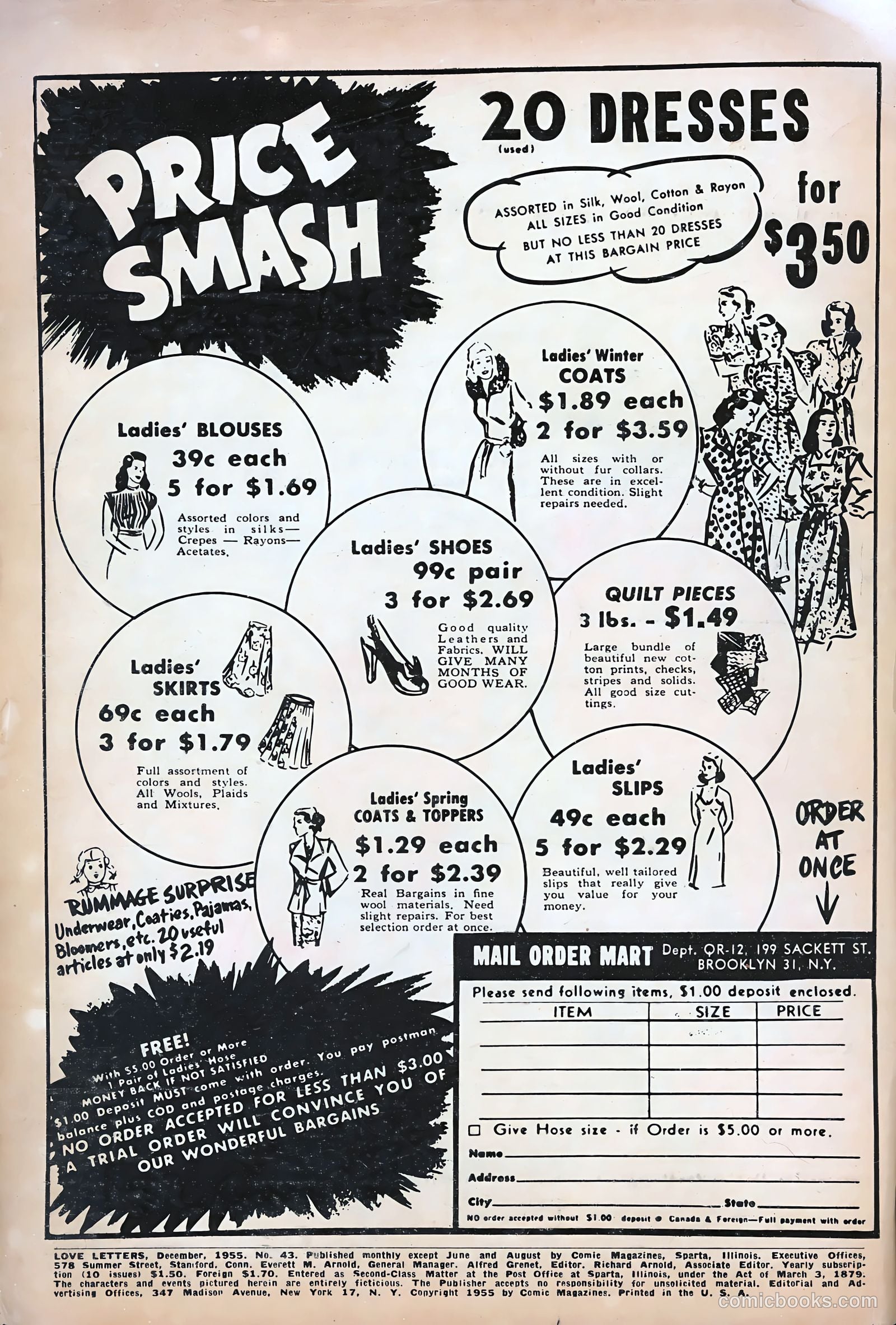 Love Letters #43 (1955) — page 2 of 36